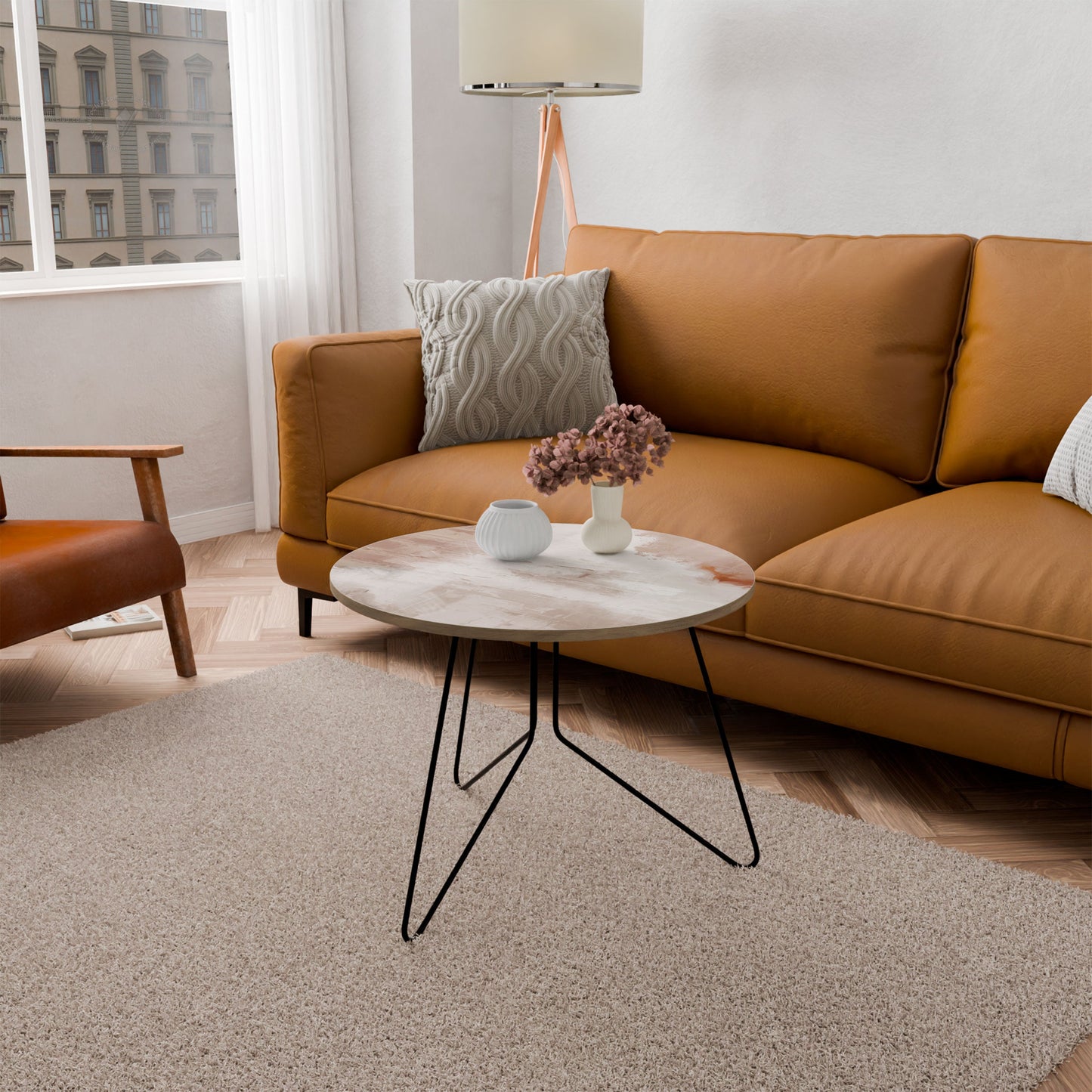 BLUSH SERENITY Large Coffee Table