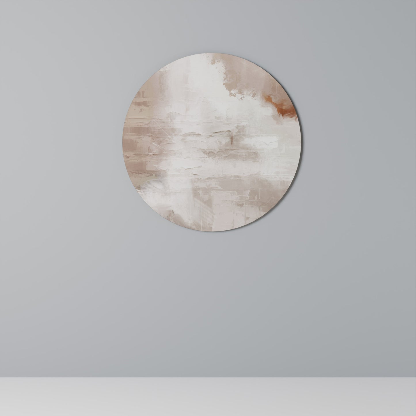BLUSH SERENITY - Decorazione murale rotonda