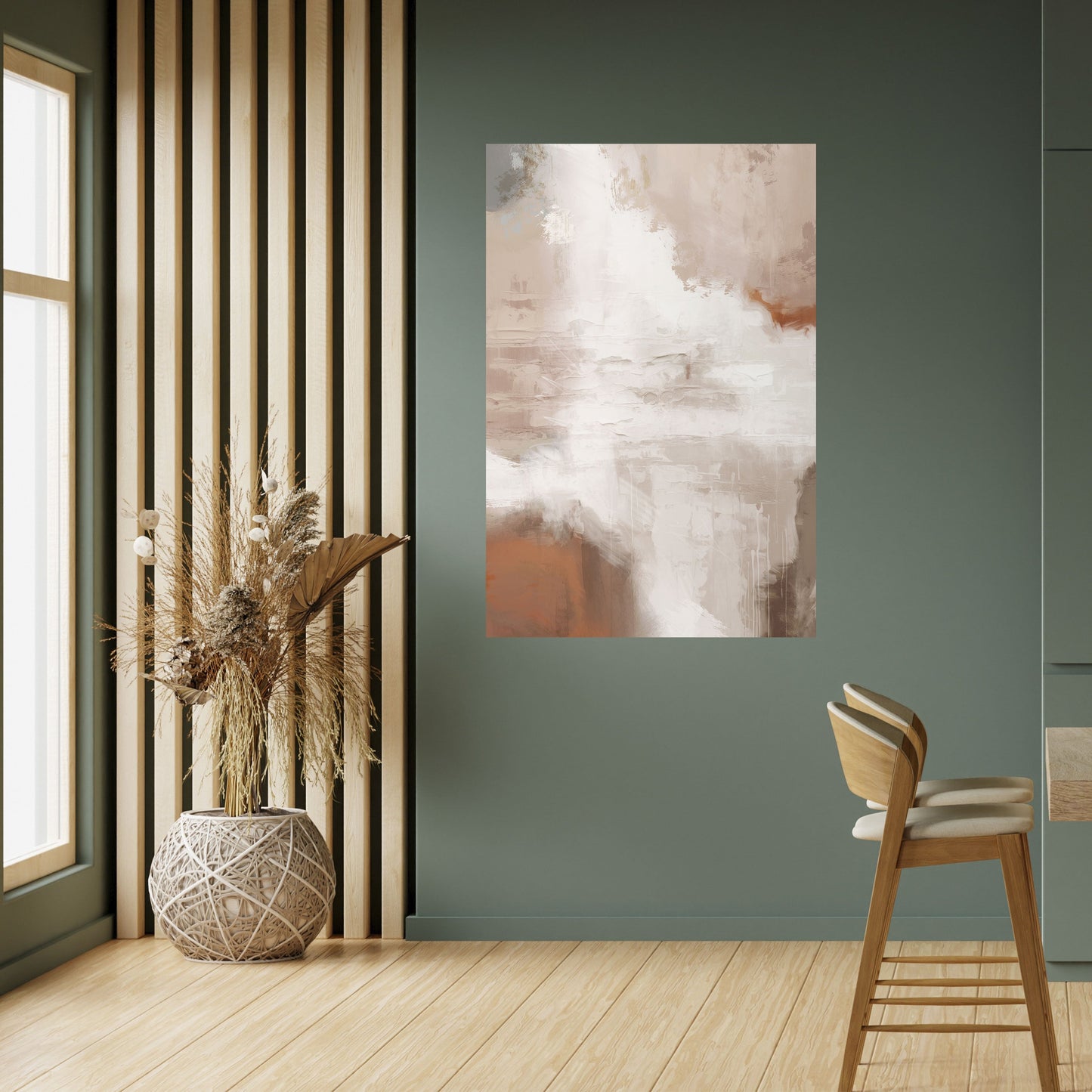 Poster verticale staccabile e attaccabile BLUSH SERENITY