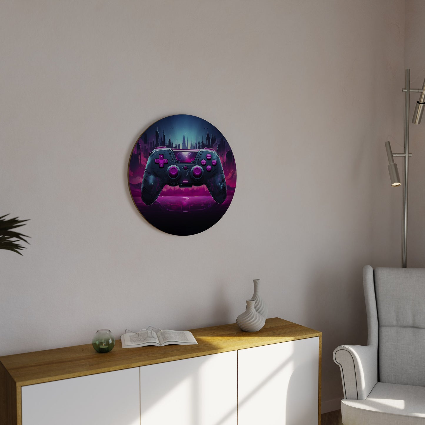 INFINITY MATRIX PAD - Decorazione murale rotonda