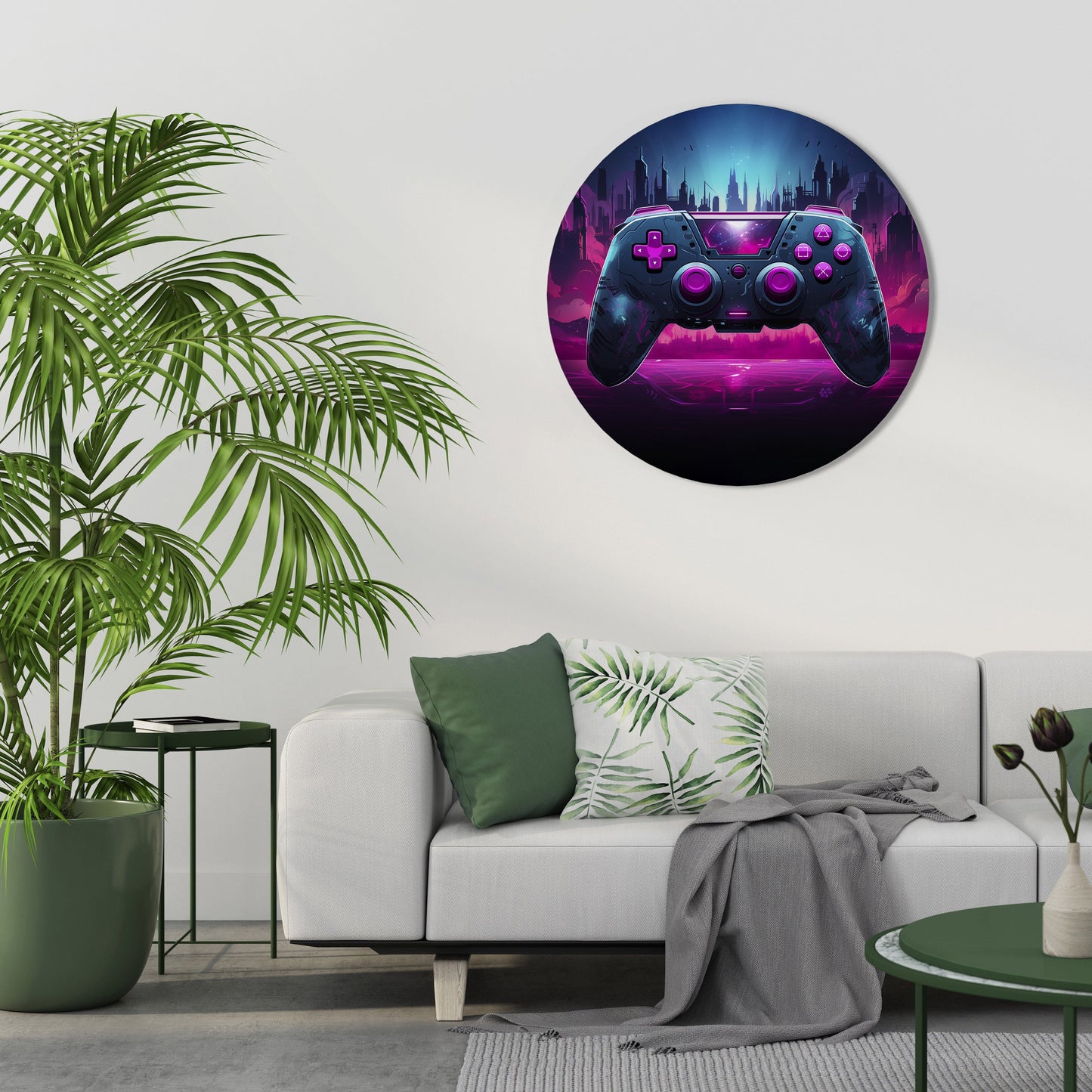 INFINITY MATRIX PAD - Decorazione murale rotonda