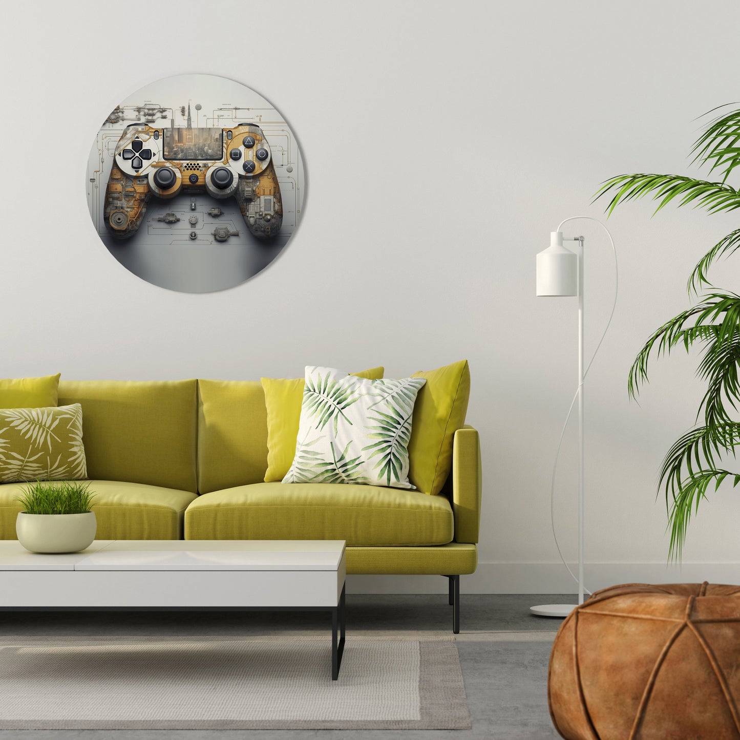CYBER CHRONICLES PAD - Decorazione murale rotonda