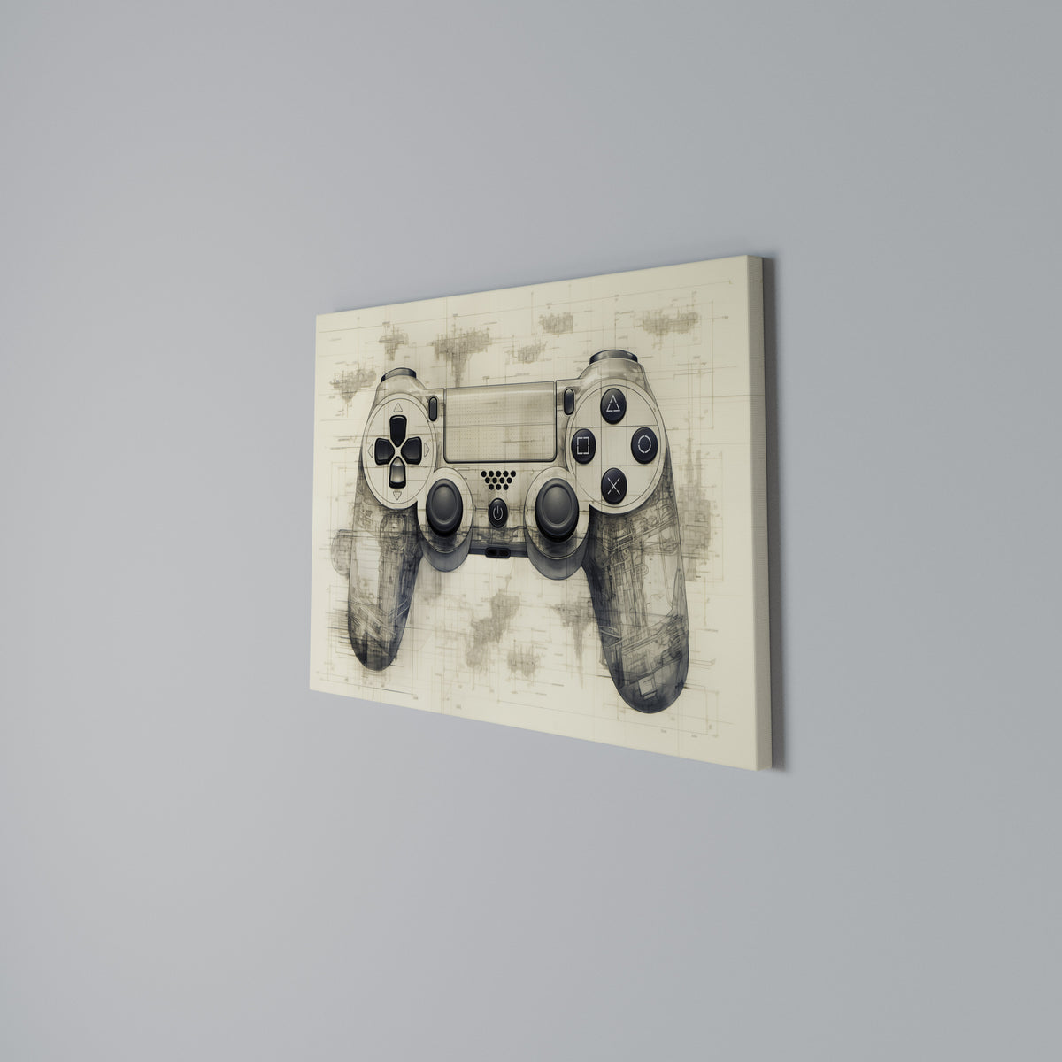 QUANTUM QUEST PAD Stampa su tela orizzontale