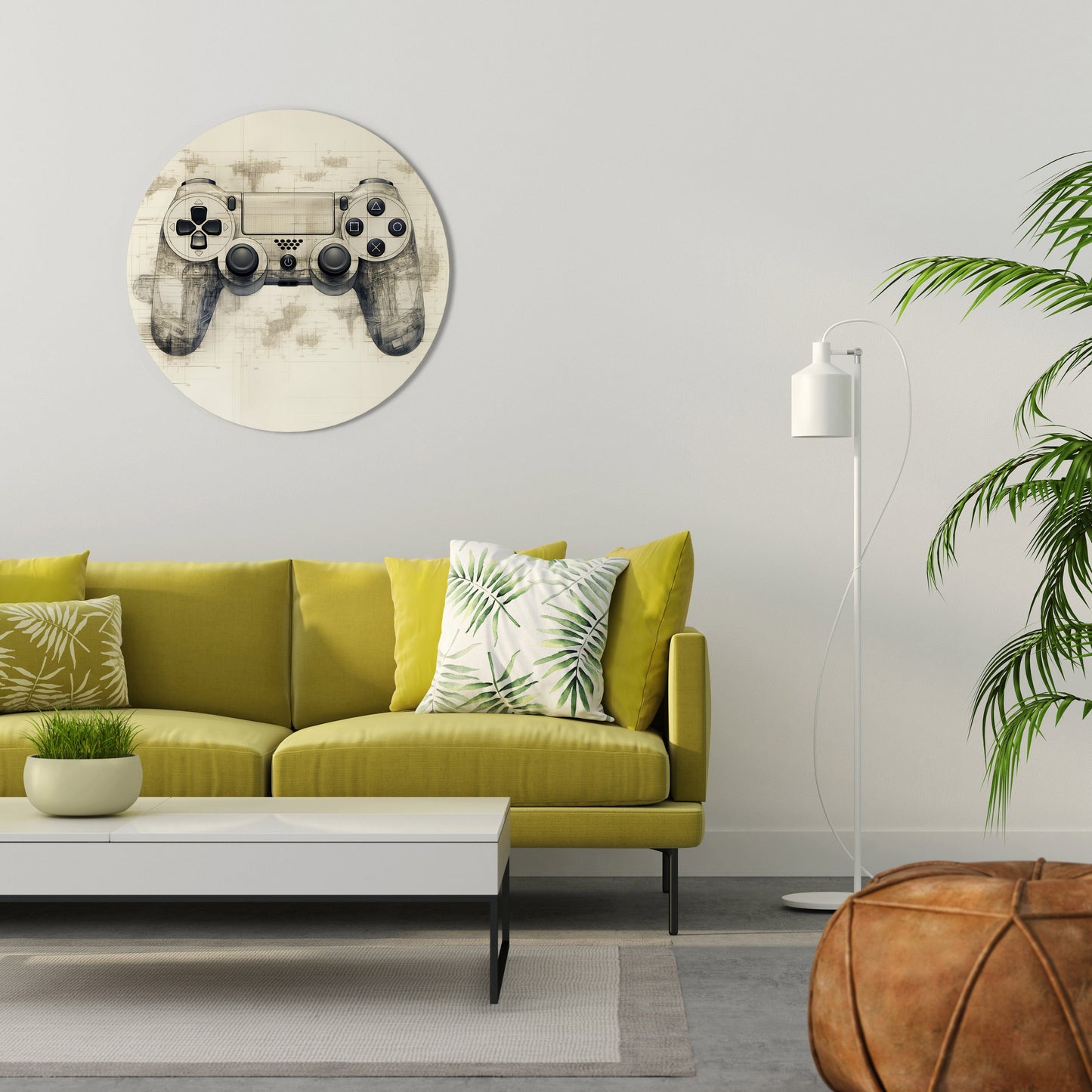 QUANTUM QUEST PAD - Decorazione murale rotonda