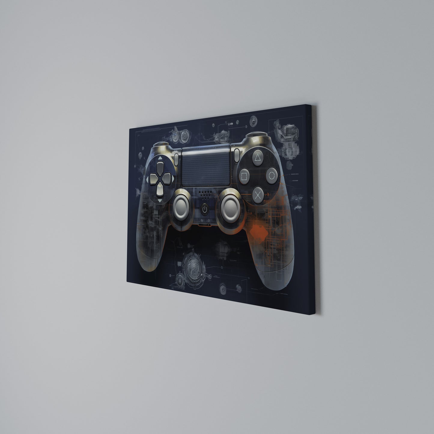VIRTUAL VELOCITY PAD Stampa su tela orizzontale
