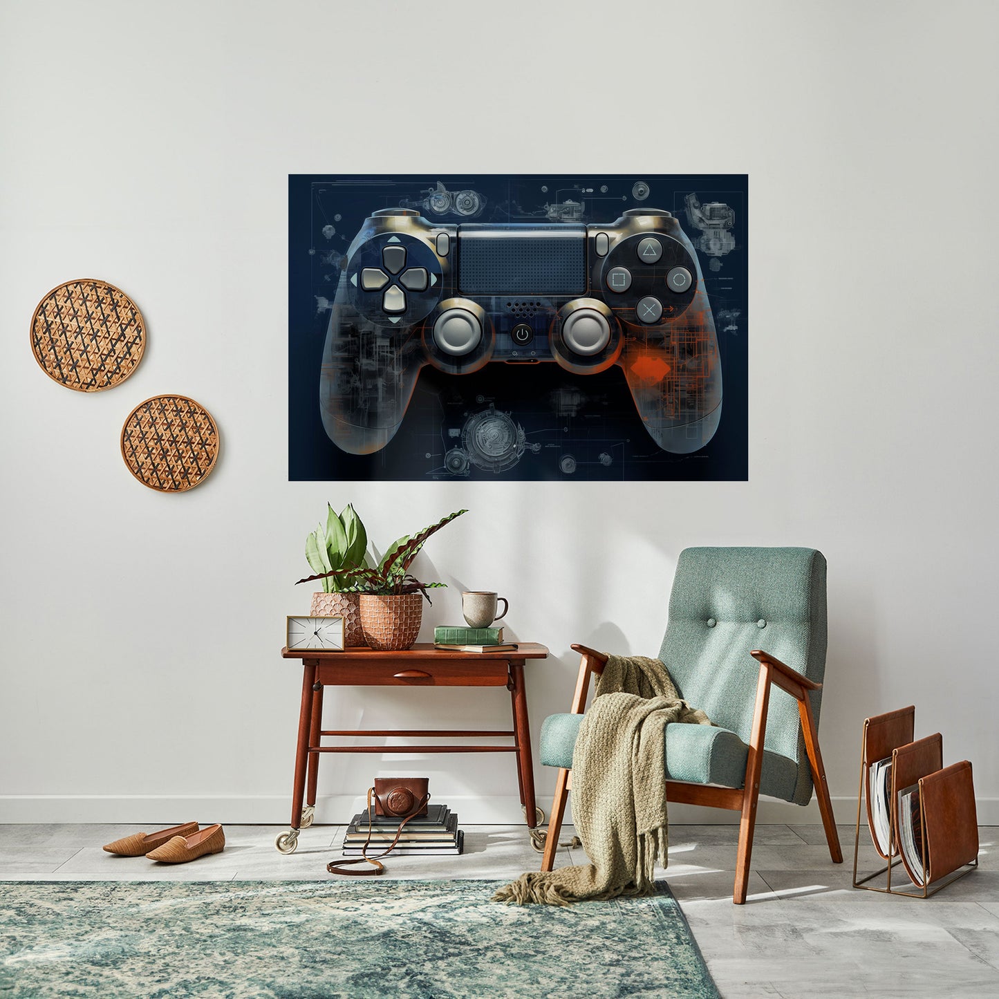 VIRTUAL VELOCITY PAD Poster orizzontale staccabile e attaccabile