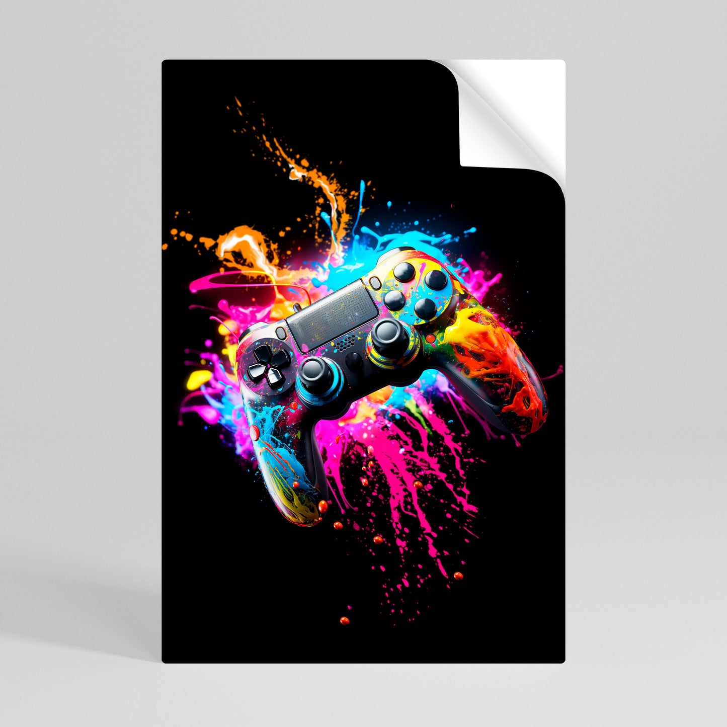 Poster verticale staccabile e attaccabile GAMING LUSH