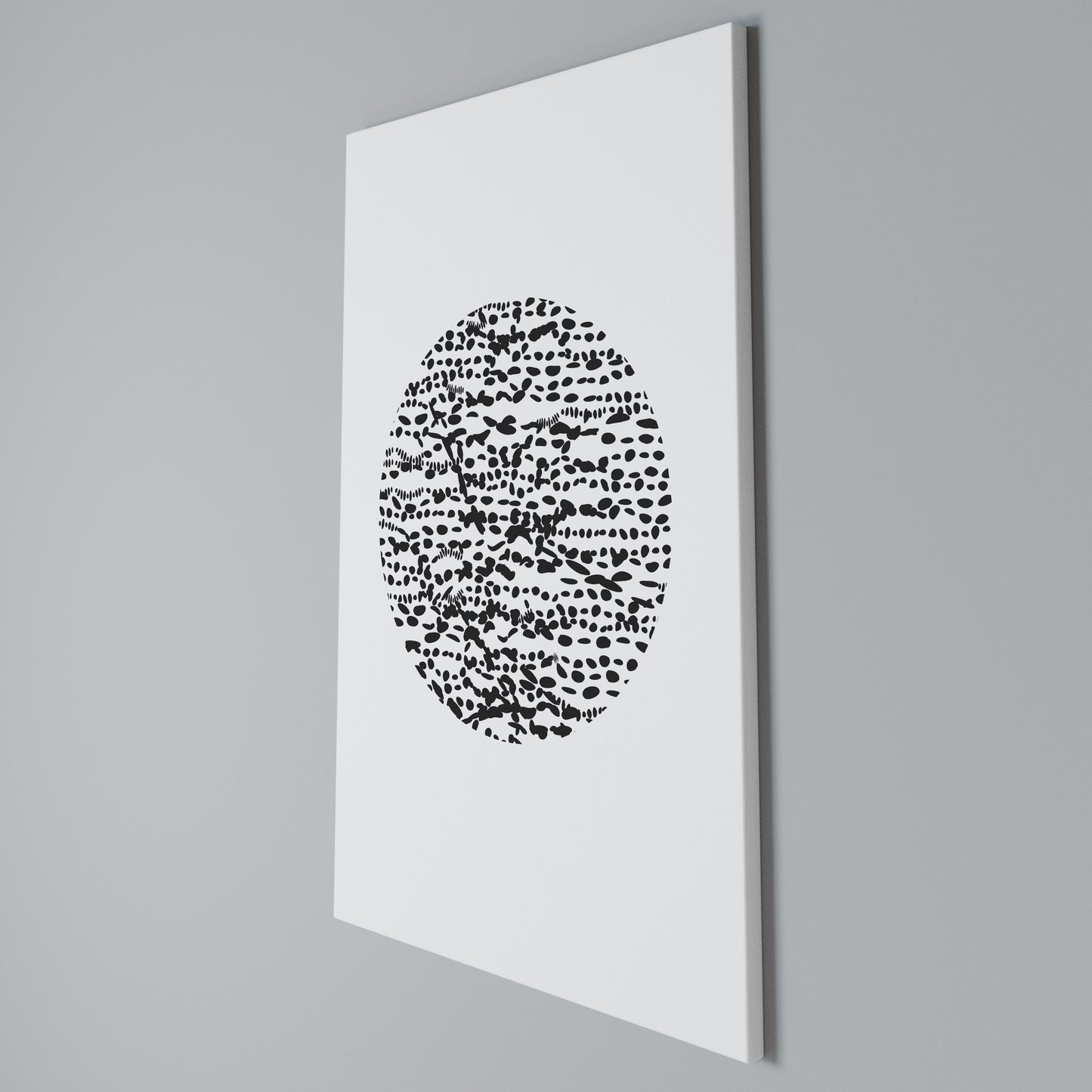 LUNAR LOOM Stampa su Tela Verticale