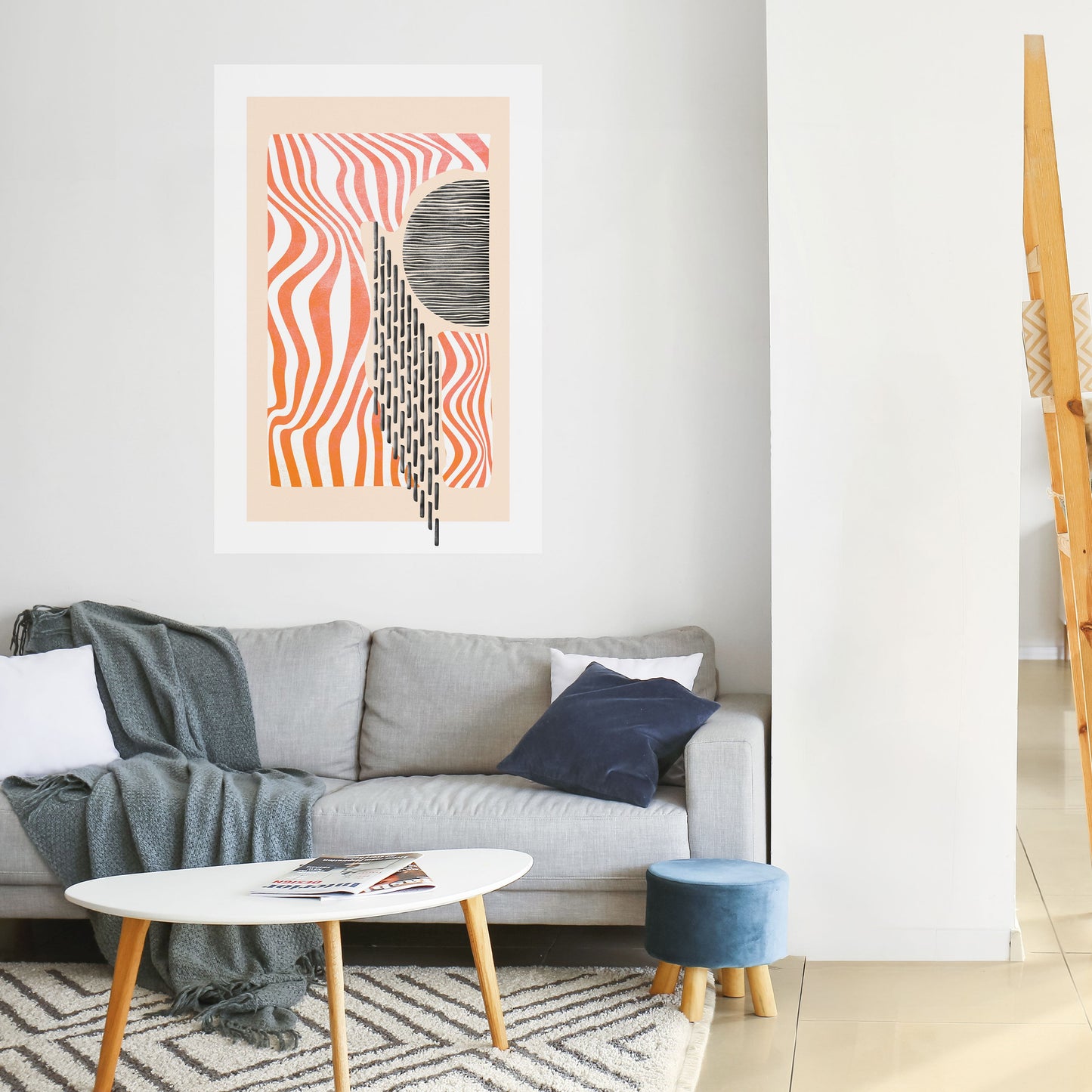 SUBLIME SYNTHESIS Poster verticale staccabile e attaccabile