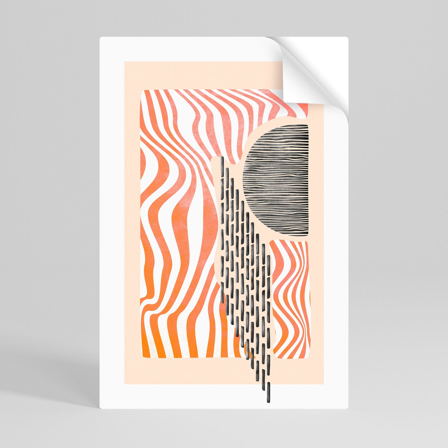 SUBLIME SYNTHESIS Poster verticale staccabile e attaccabile