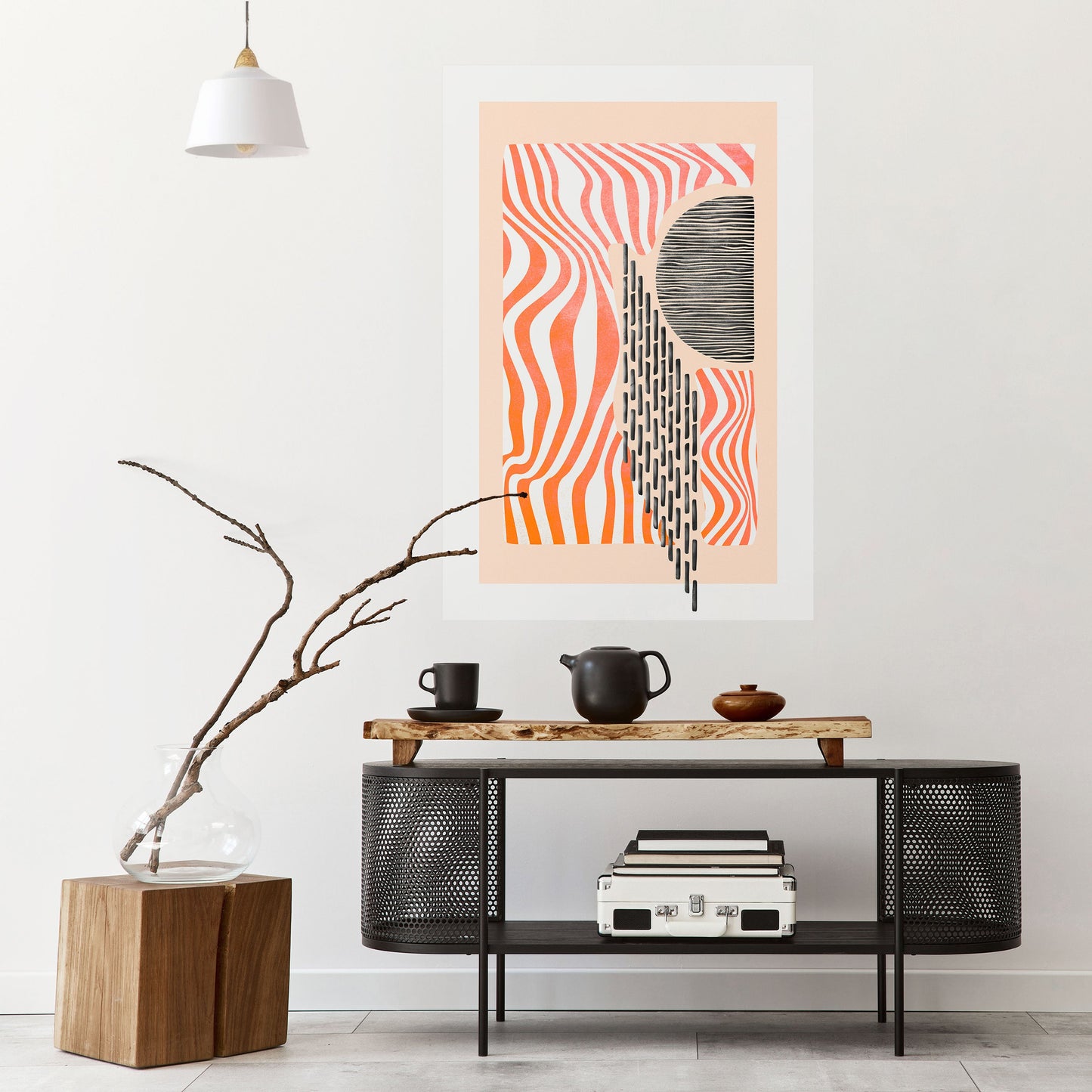 SUBLIME SYNTHESIS Poster verticale staccabile e attaccabile