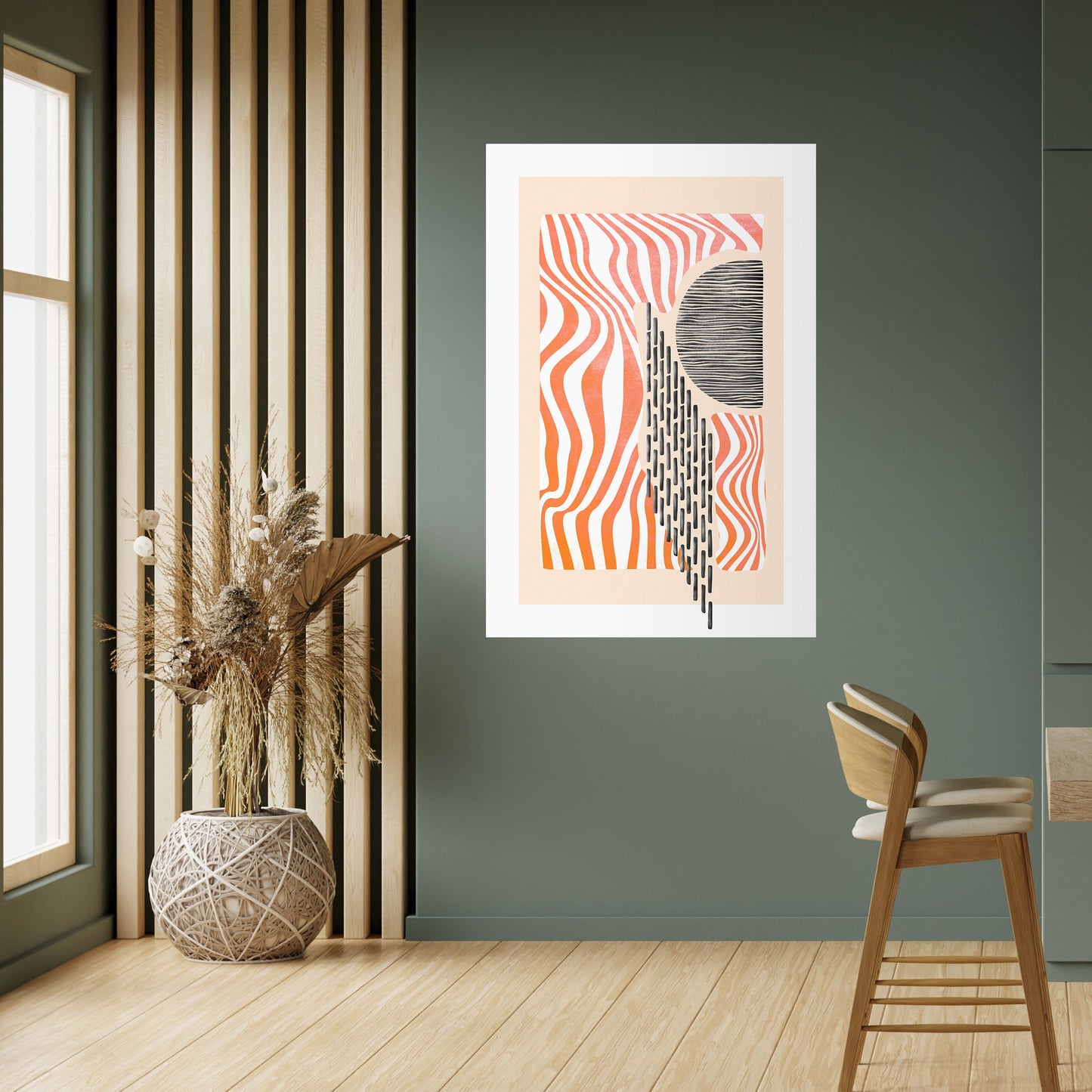 SUBLIME SYNTHESIS Poster verticale staccabile e attaccabile
