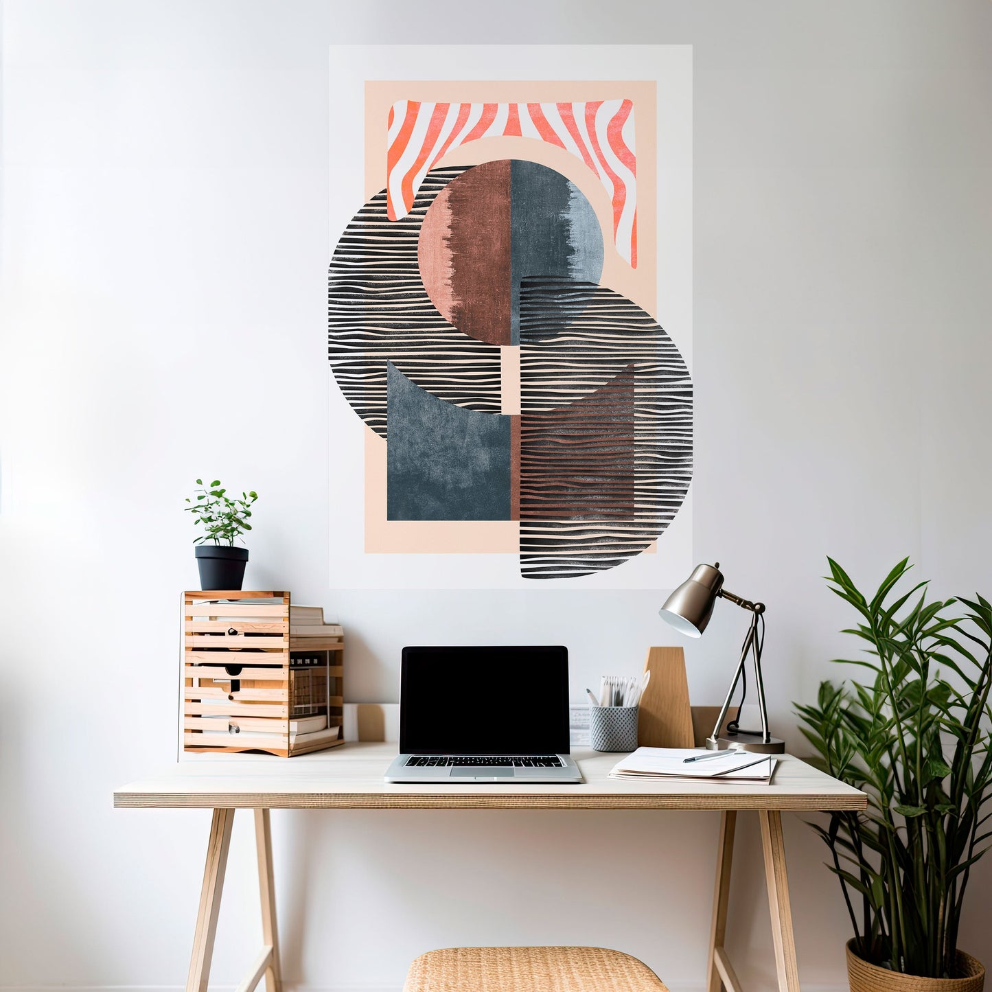 Poster verticale staccabile e attaccabile SUSSURRI DI FORMA