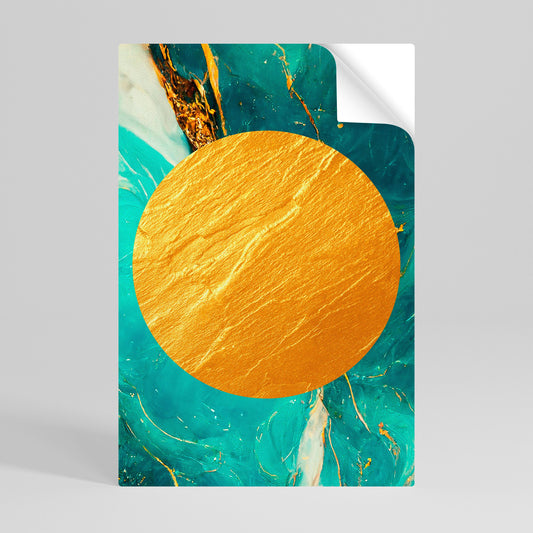 Poster verticale staccabile e attaccabile ETHEREAL AZURE