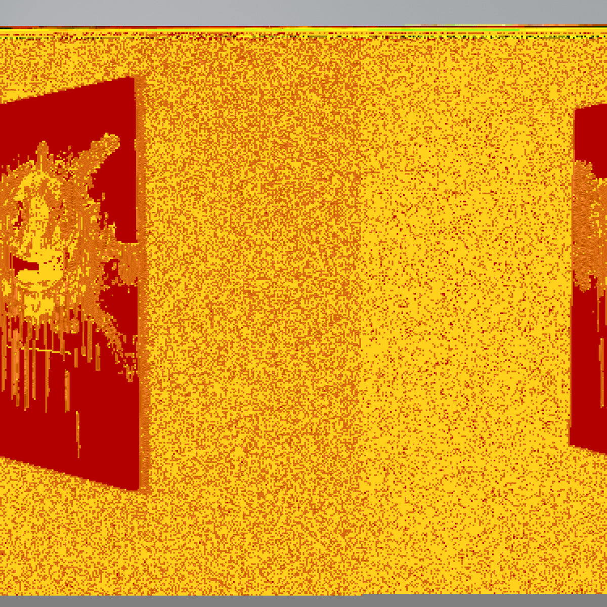 TRIPPY HAPPINESS Stampa su tela verticale