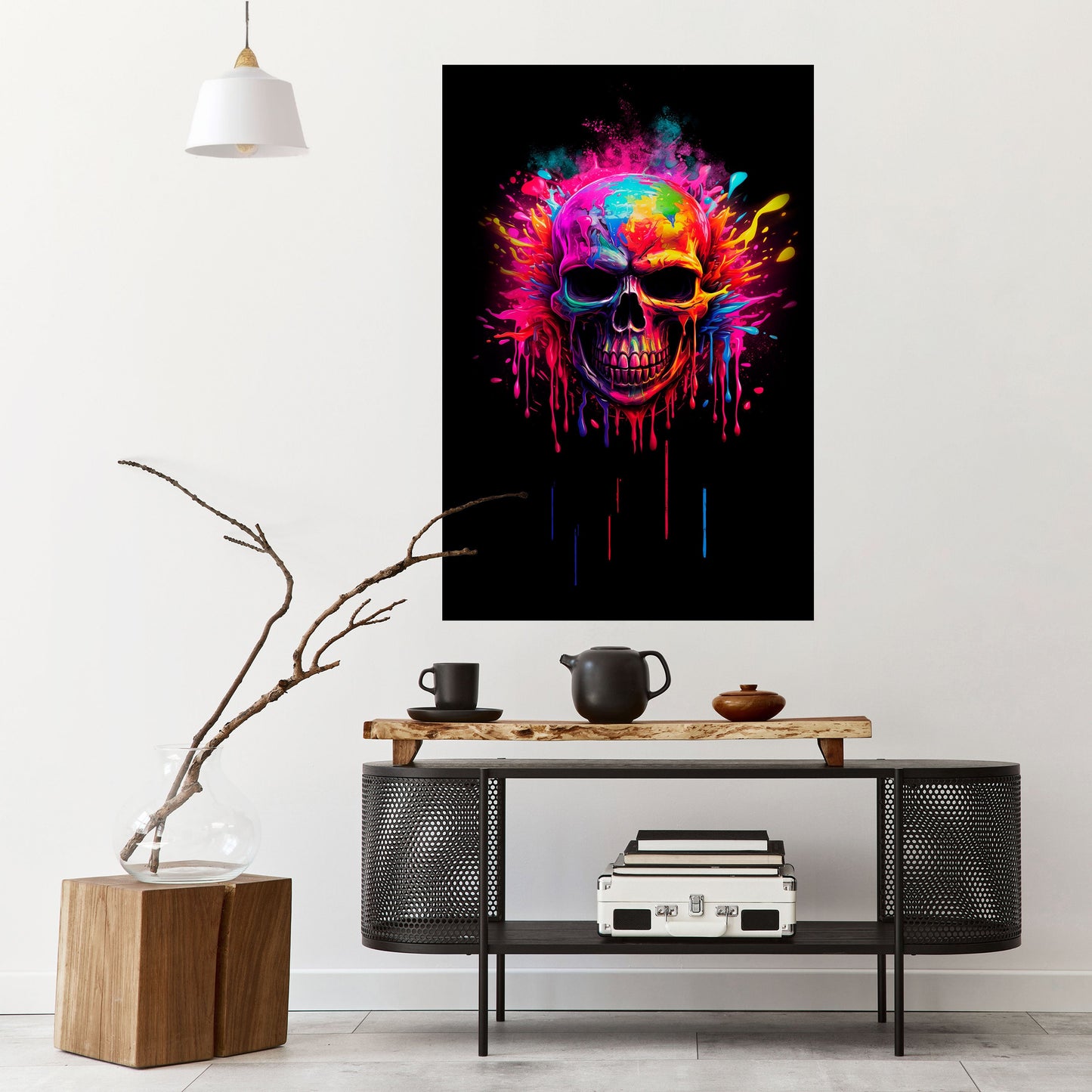 Poster verticale staccabile e attaccabile di SKULL QUEST