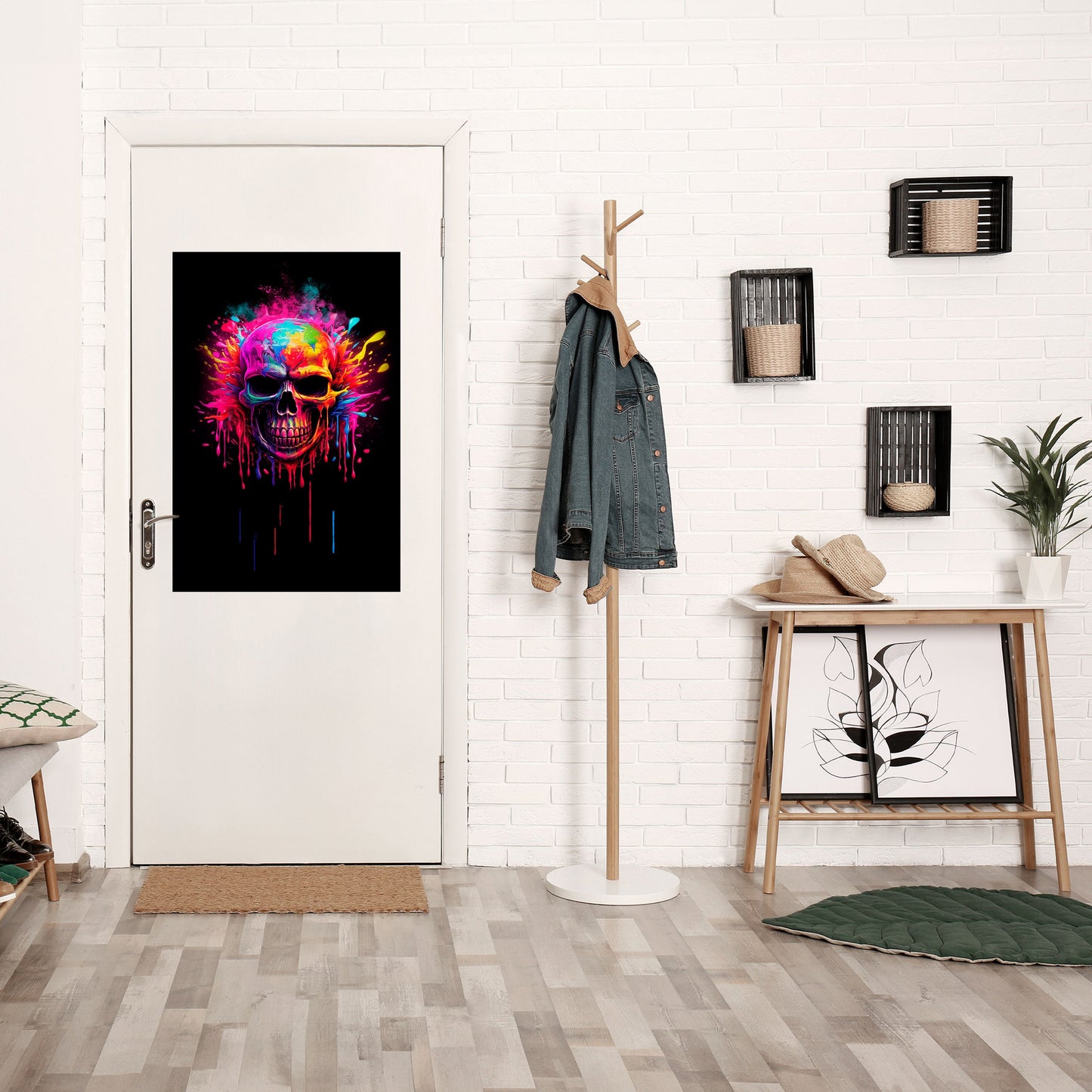 Poster verticale staccabile e attaccabile di SKULL QUEST