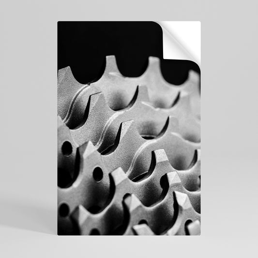 Poster verticale staccabile e attaccabile GEARSCAPE SYMPHONY