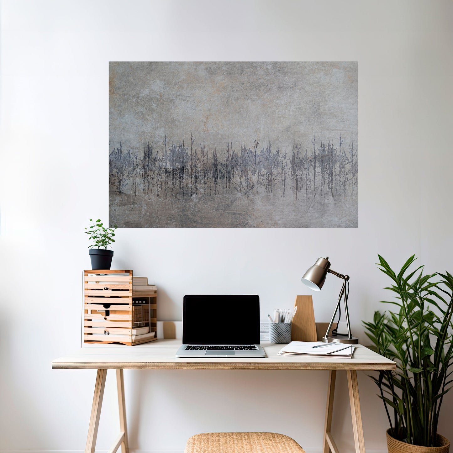 FANTASMI DELLA NATURA Poster orizzontale staccabile e attaccabile