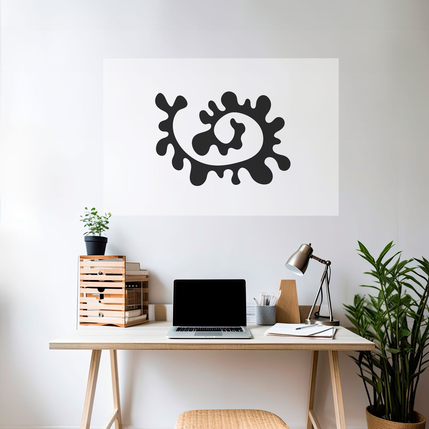 IL MIX DI IERI Poster orizzontale staccabile e attaccabile