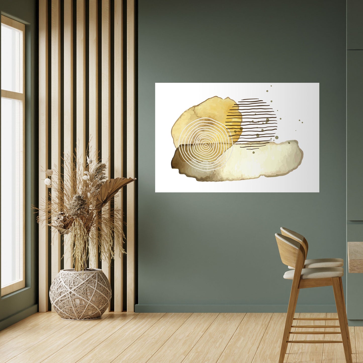 Poster orizzontale staccabile e attaccabile TRANSCENDENT TONES
