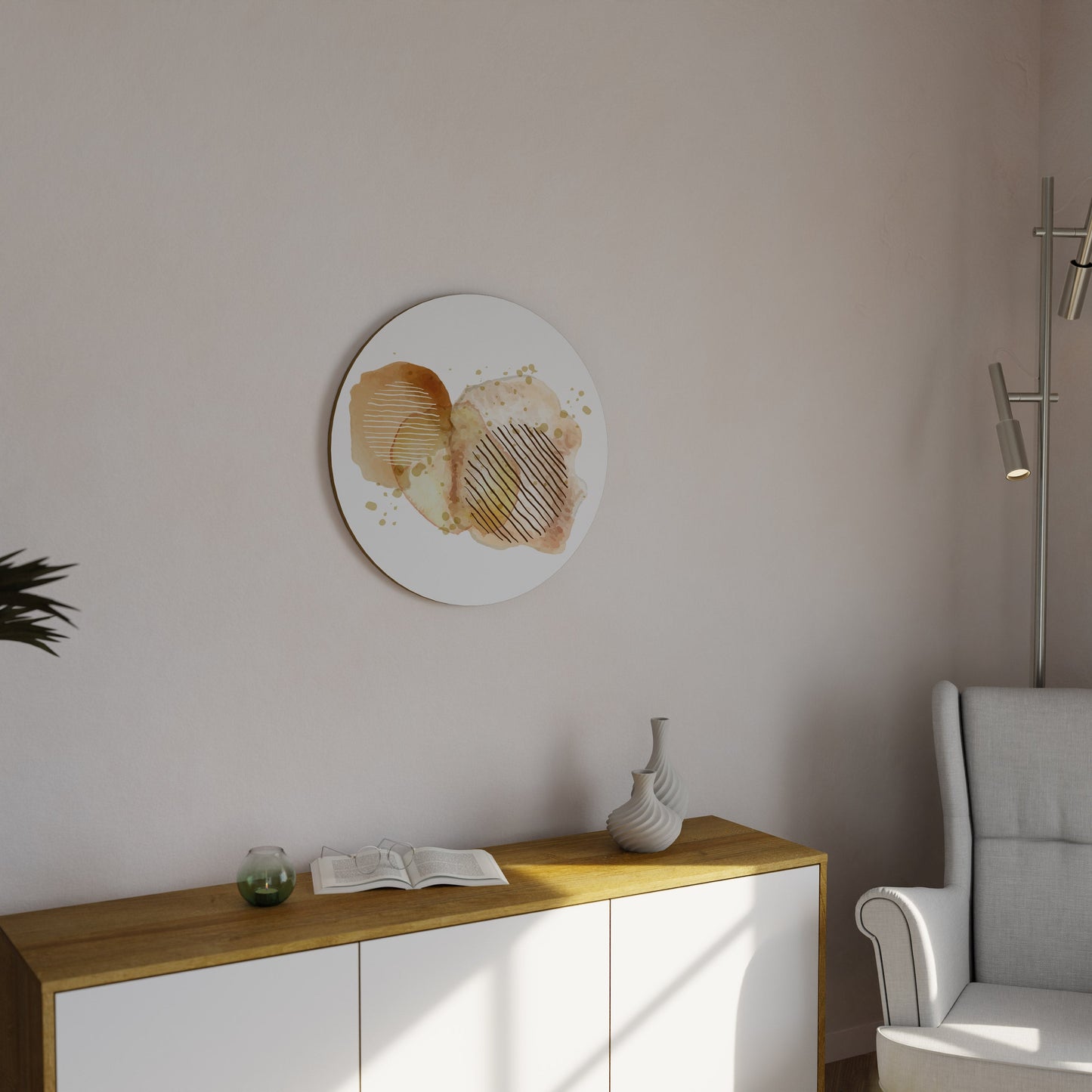 Arte murale rotonda ARMONIA TRASCENDENTALE