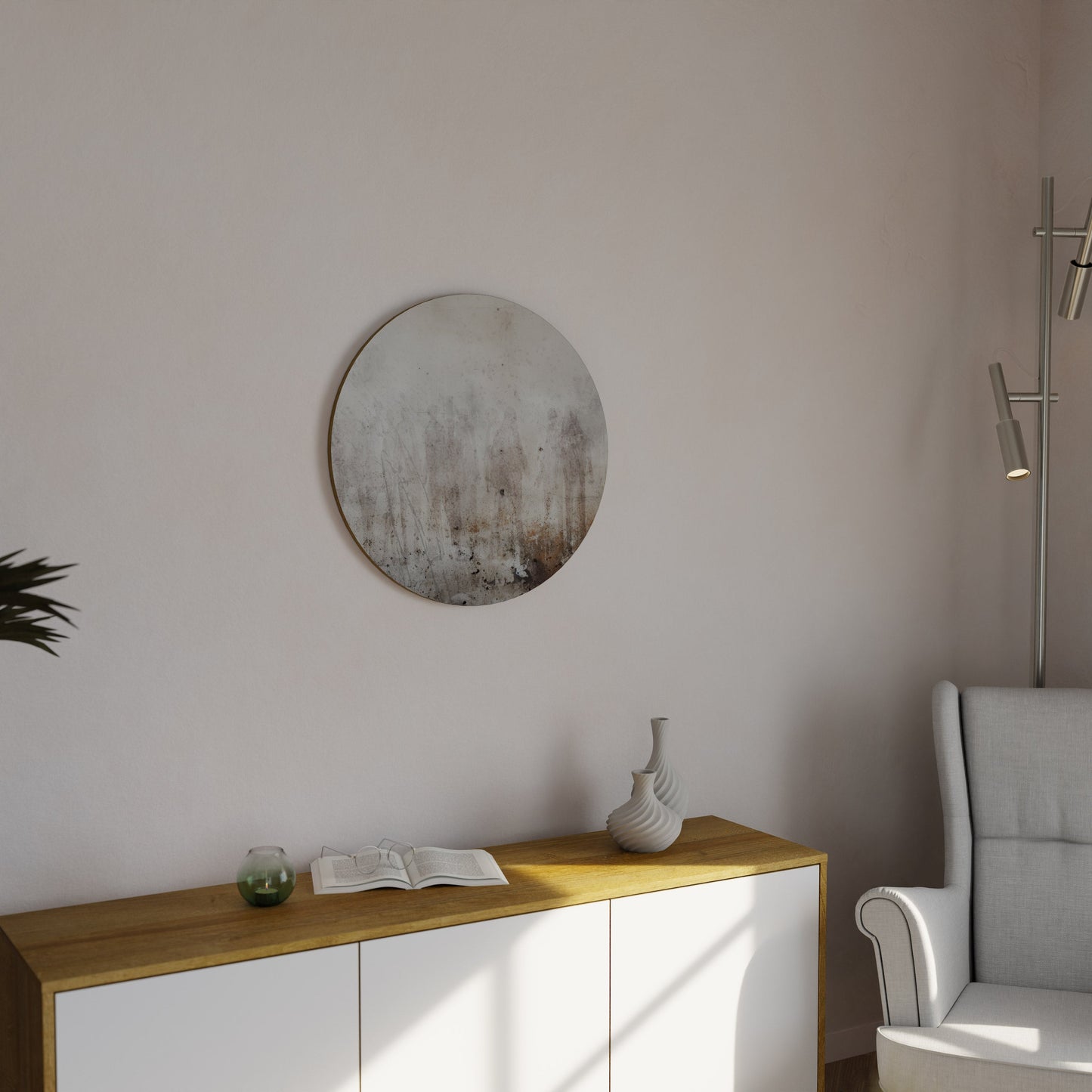 SERENE SPECTRUM - Decorazione murale rotonda
