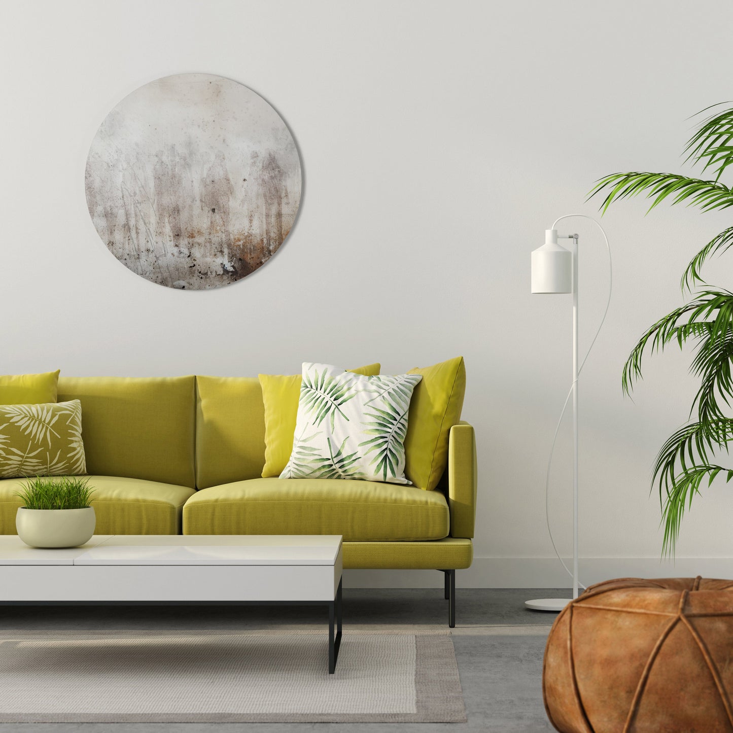 SERENE SPECTRUM - Decorazione murale rotonda
