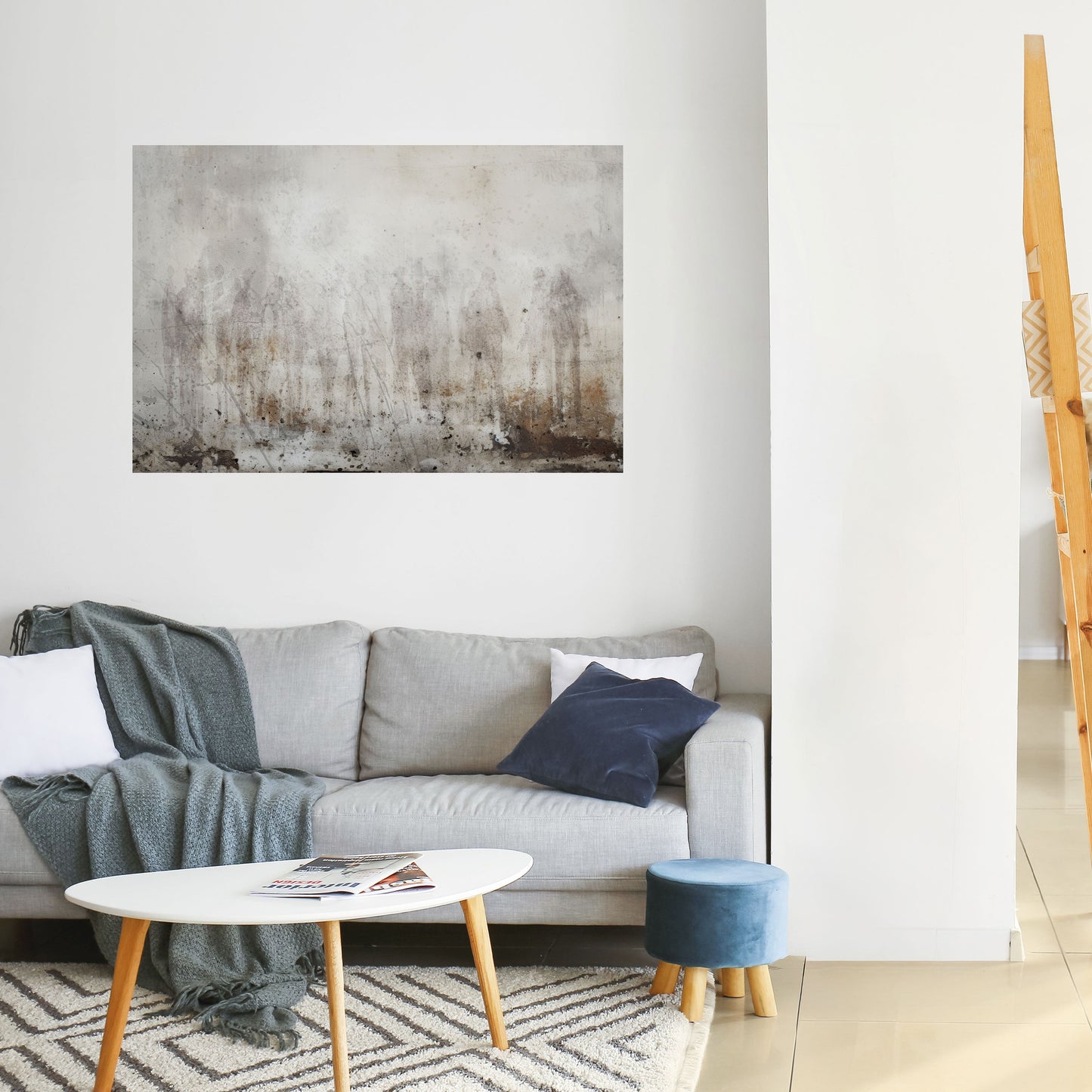 Poster orizzontale staccabile e attaccabile SERENE SPECTRUM