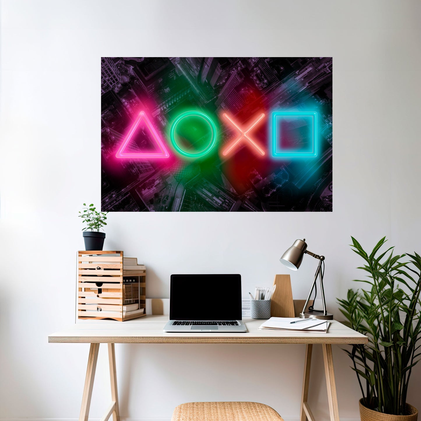 Poster orizzontale staccabile e attaccabile di CYBERPUNK CHRONICLE