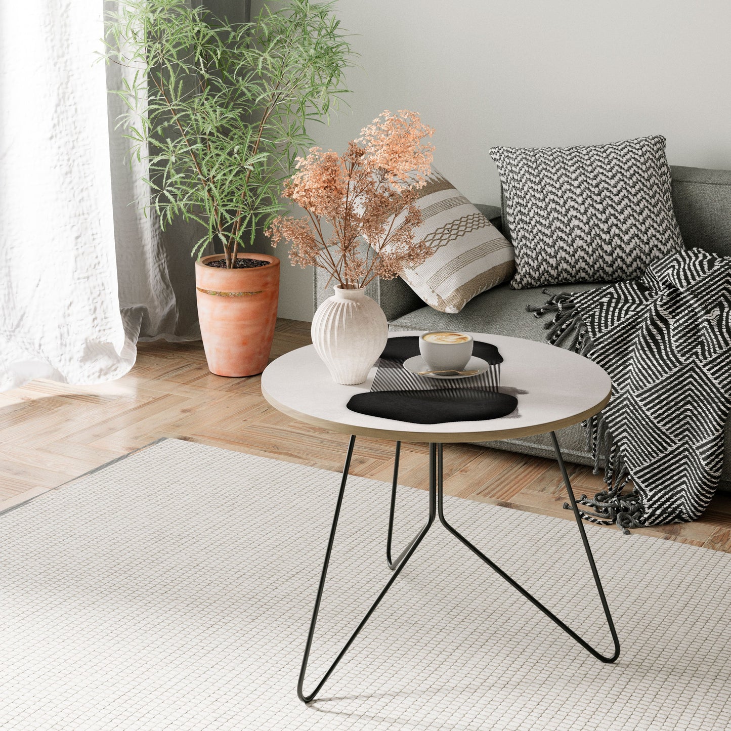 Tavolino da caffè grande BLACK OVERTURE