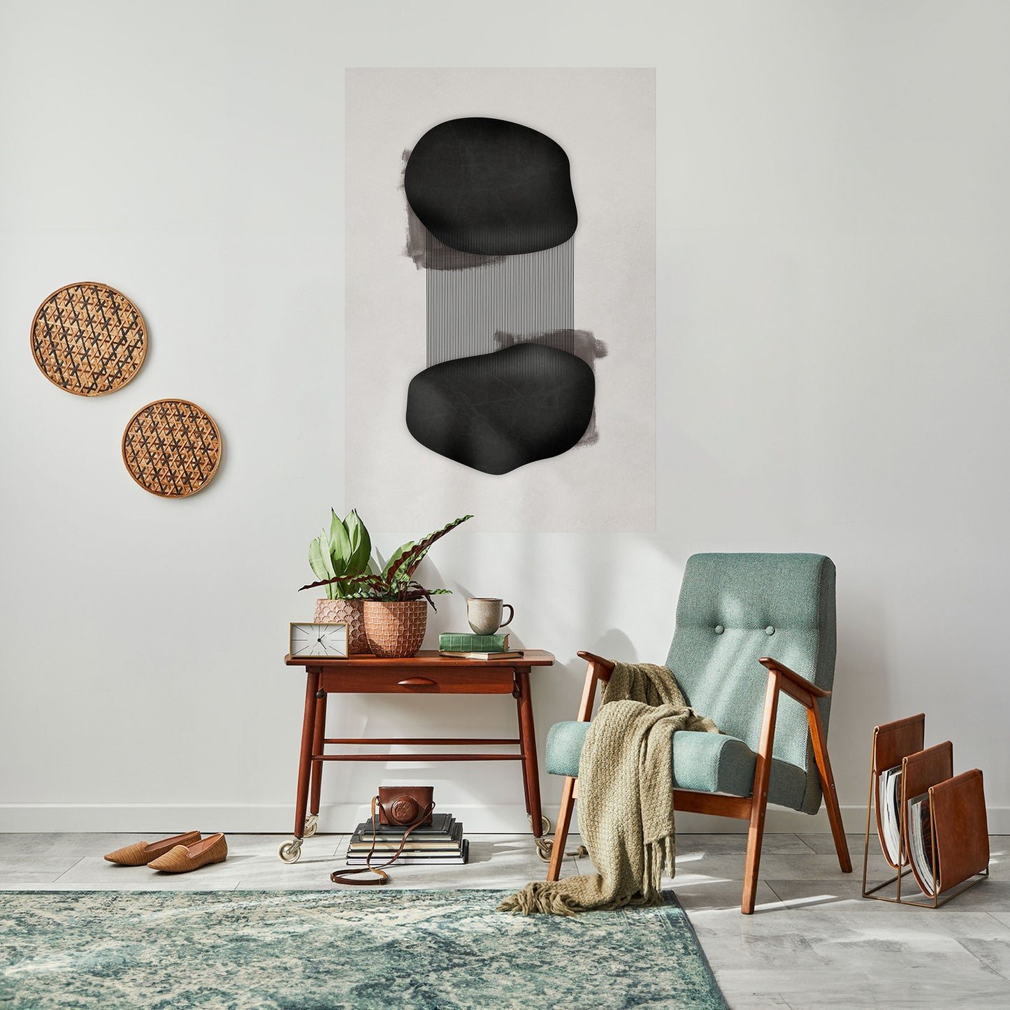 Poster verticale staccabile e attaccabile BLACK OUVERTURE