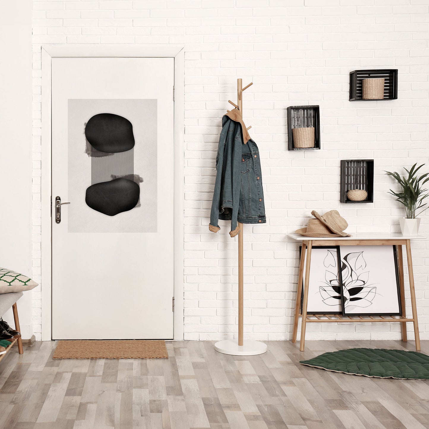 Poster verticale staccabile e attaccabile BLACK OUVERTURE