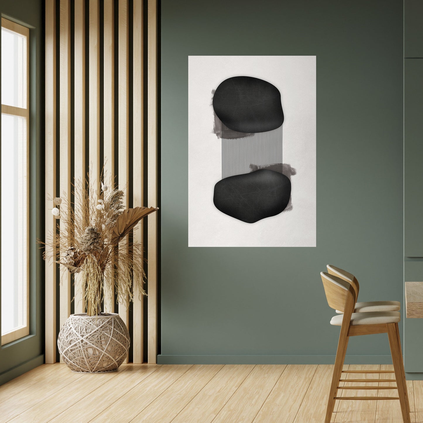 Poster verticale staccabile e attaccabile BLACK OUVERTURE
