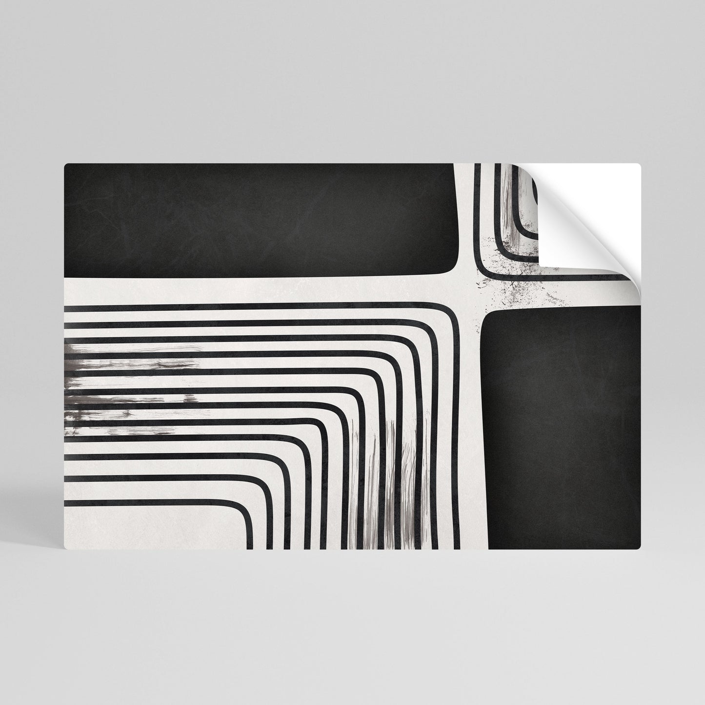 Poster orizzontale staccabile e attaccabile DARKSIDE OF THE LINE