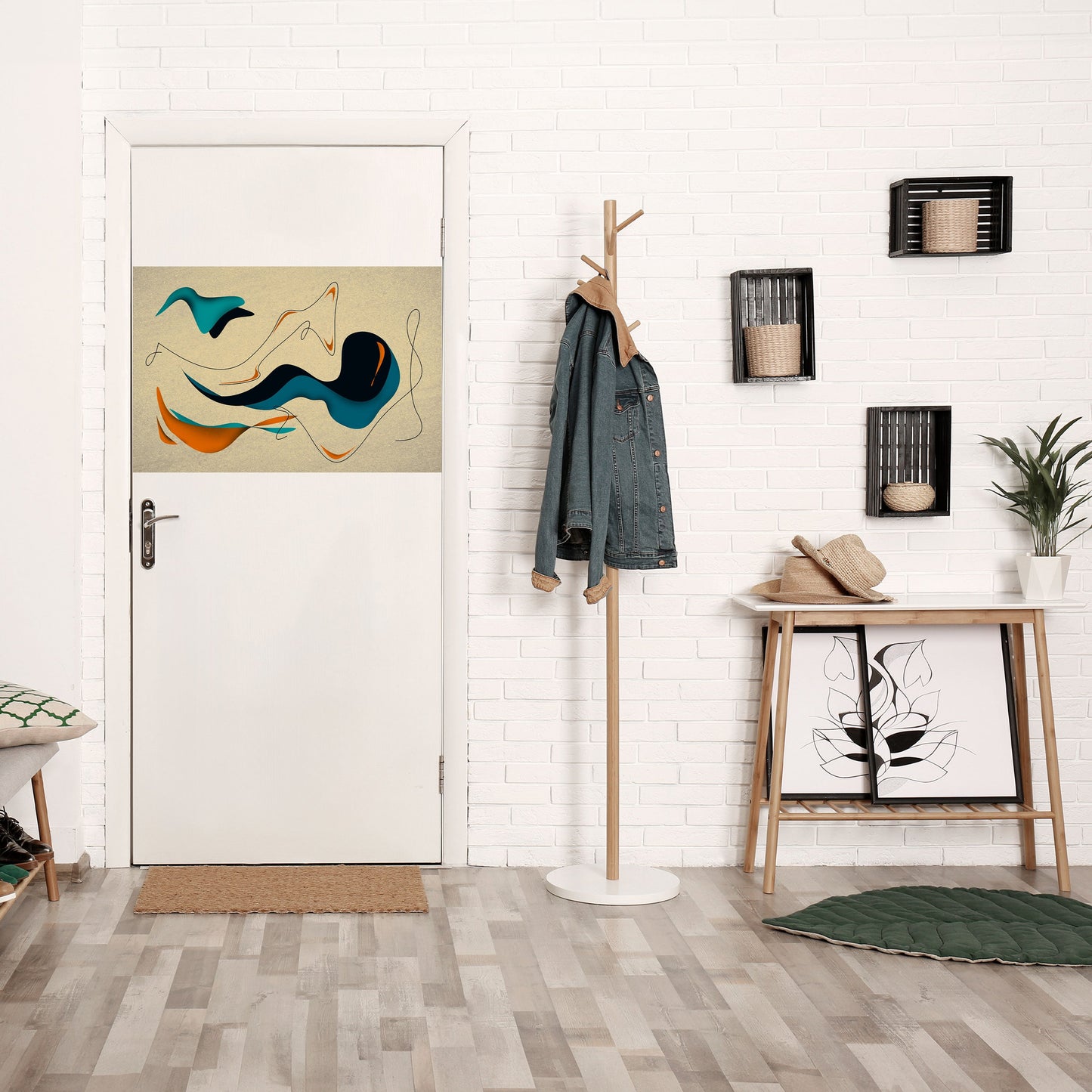 DREAMY DAZE Poster orizzontale staccabile e attaccabile