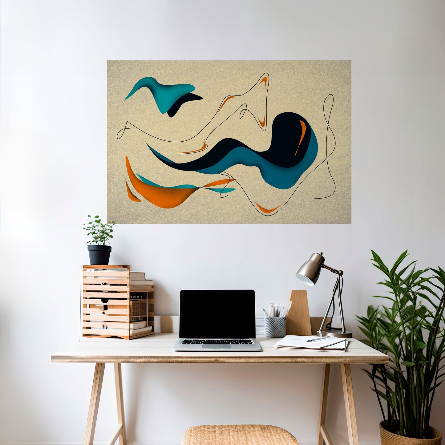 DREAMY DAZE Poster orizzontale staccabile e attaccabile