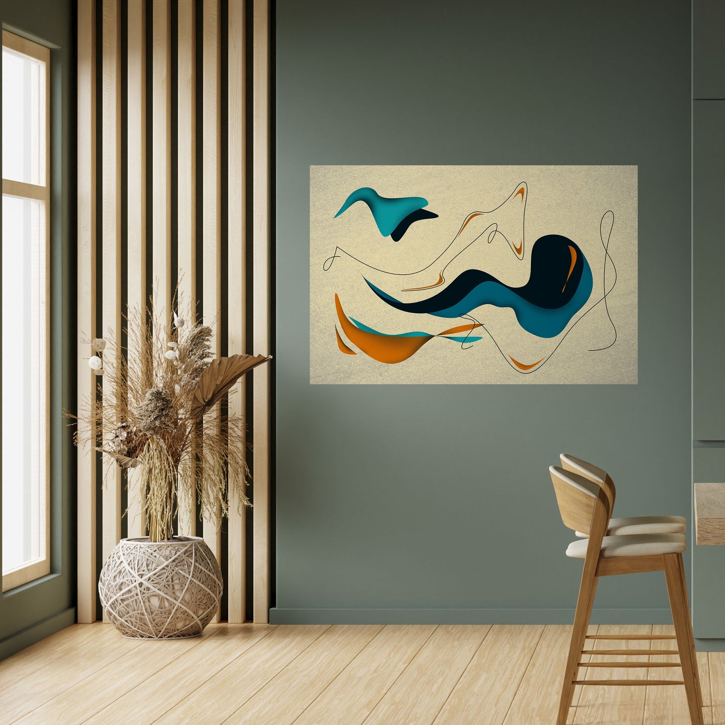 DREAMY DAZE Poster orizzontale staccabile e attaccabile