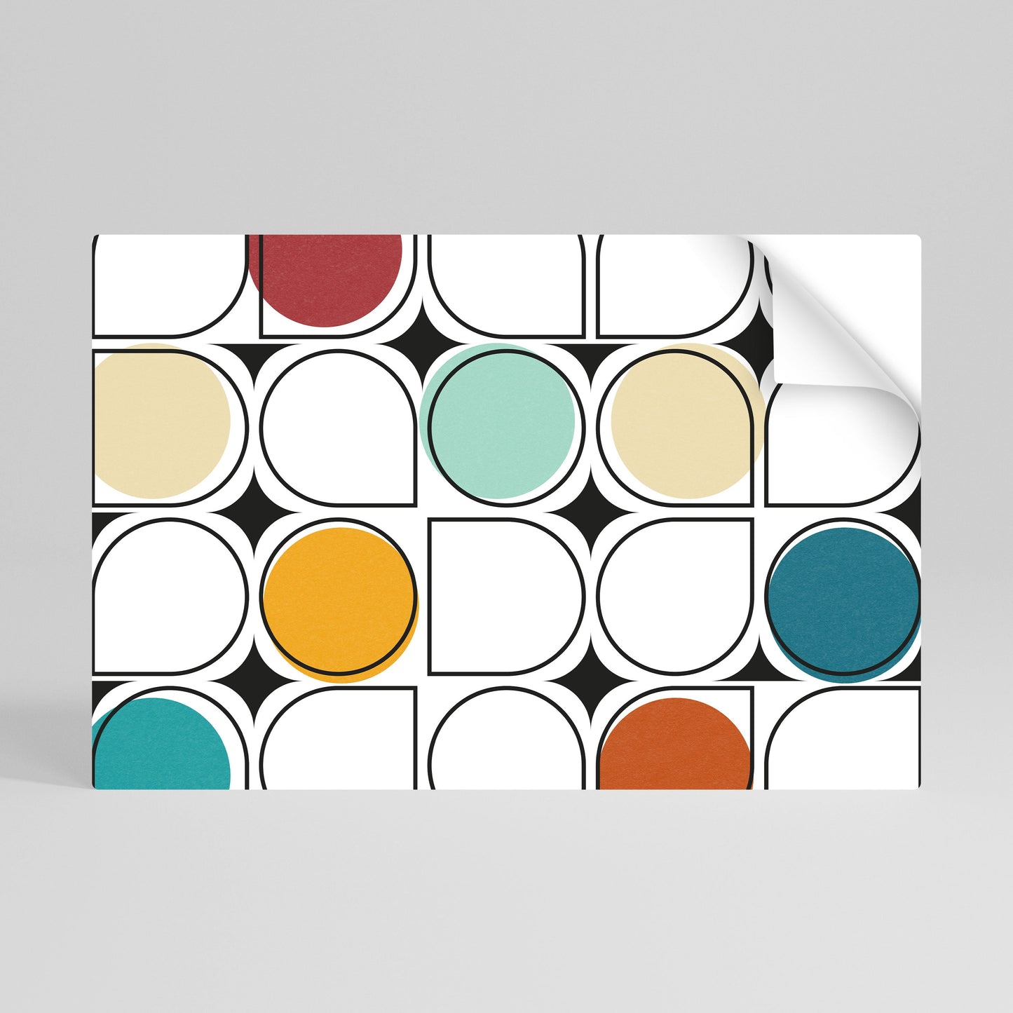 Poster orizzontale staccabile e attaccabile HUE HARMONY