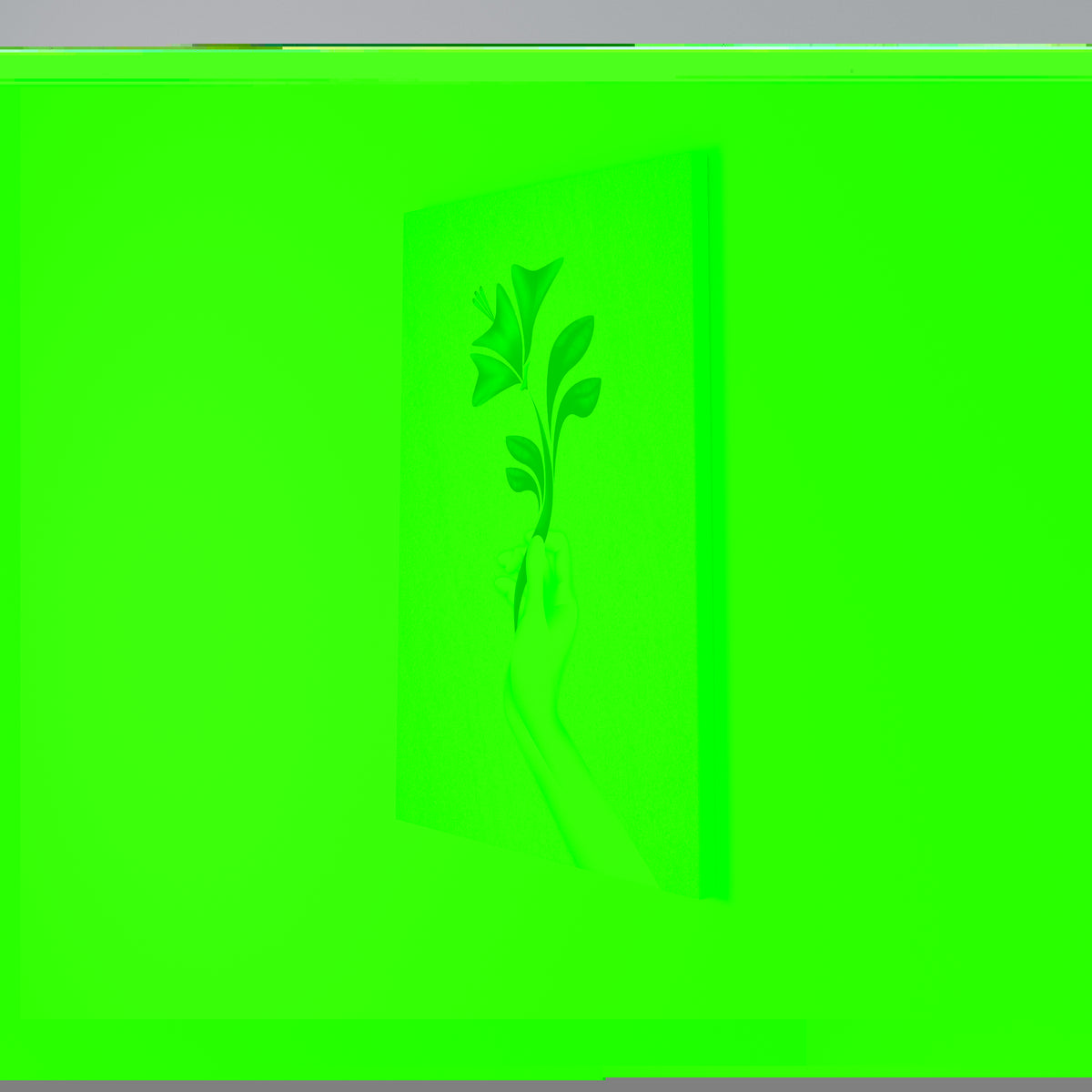 TAKE IT OR LEAF IT Stampa su tela verticale