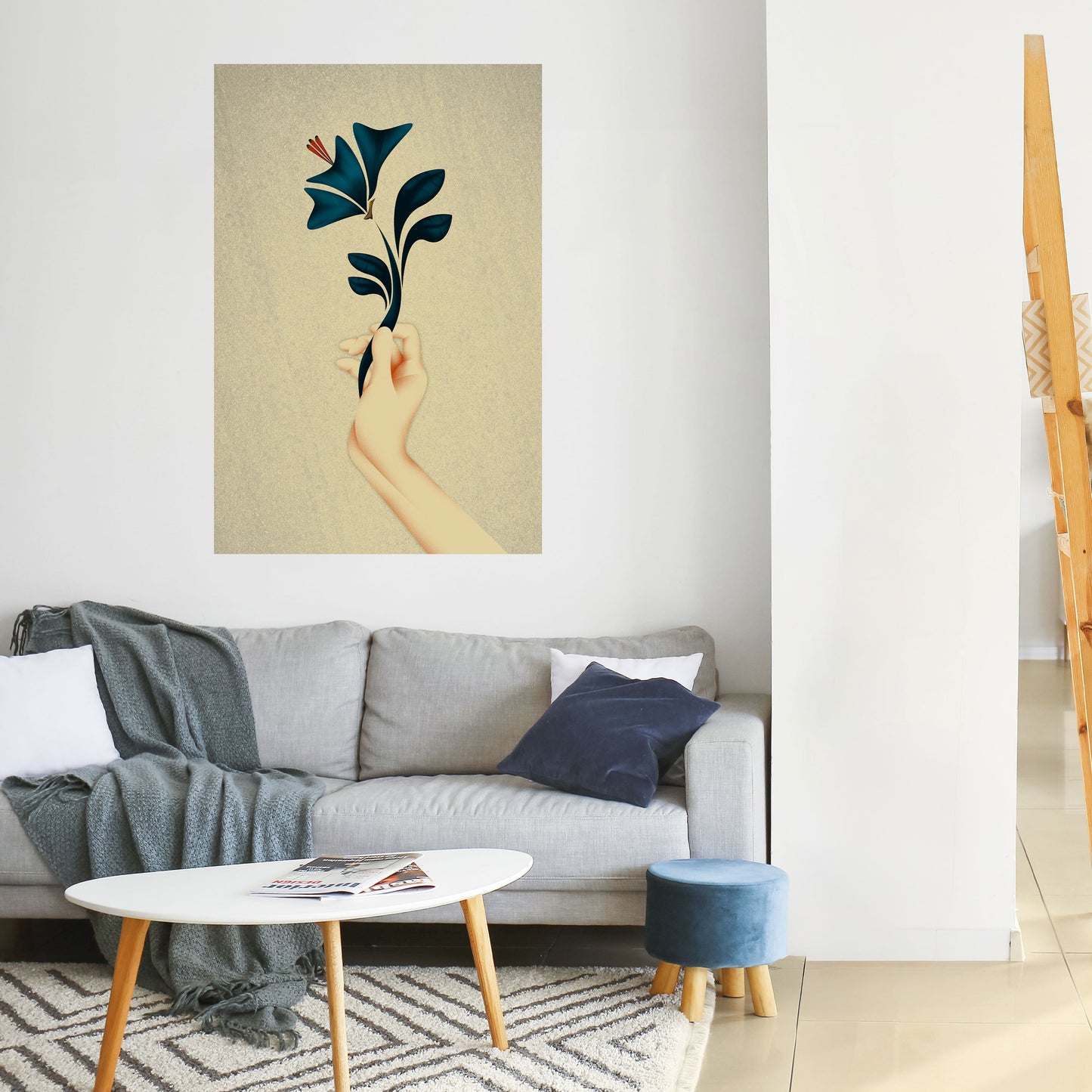 Prendilo o lascialo Poster verticale stacca e attacca
