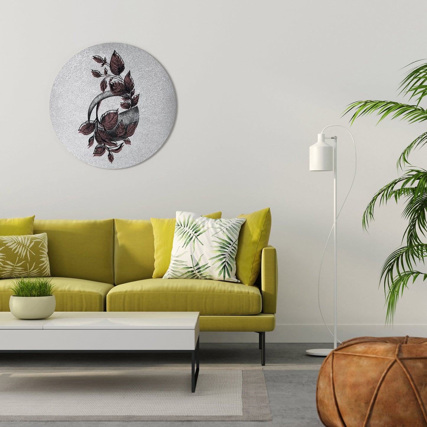 GRAPHIC WONDER Round Wall Art