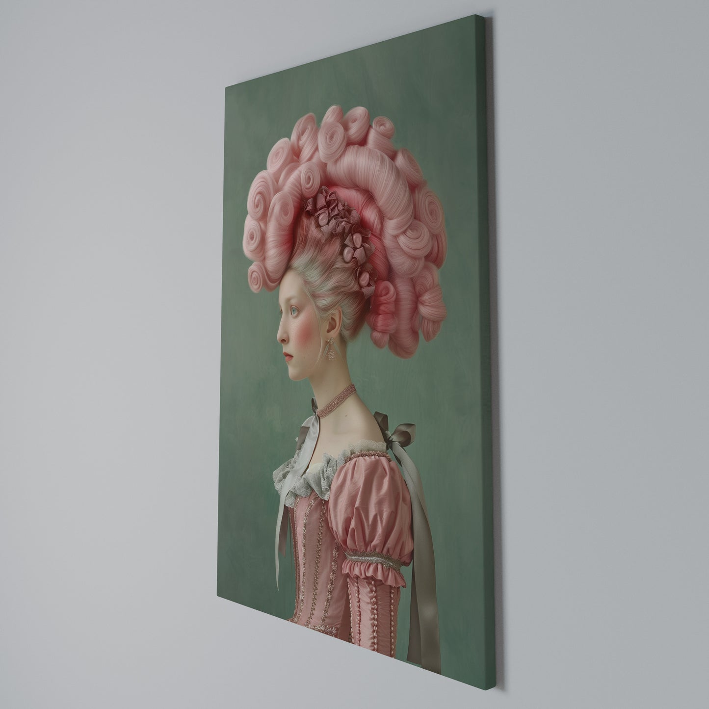 BAROQUE FUSION Stampa su Tela Verticale