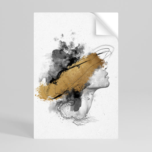 Poster verticale staccabile e attaccabile GILDED BLINDNESS