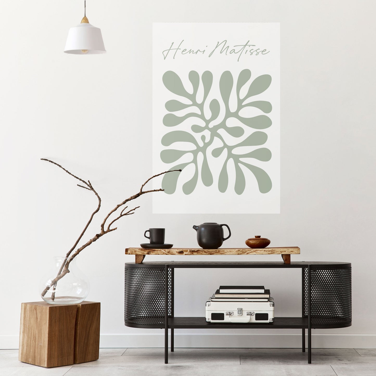 LA FORMA DI MATISSE Poster verticale staccabile e attaccabile