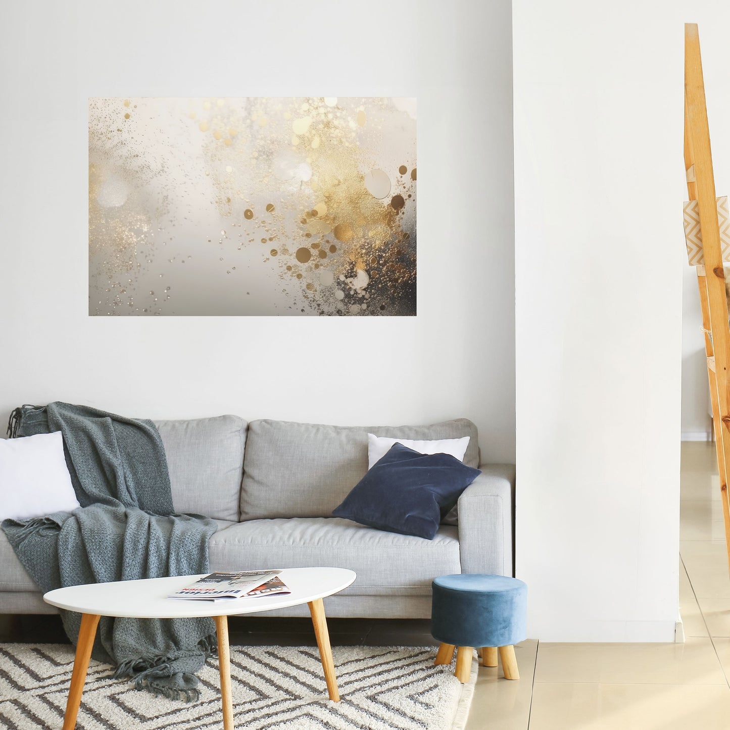 Poster orizzontale staccabile e attaccabile PRECIOUS CADENCE