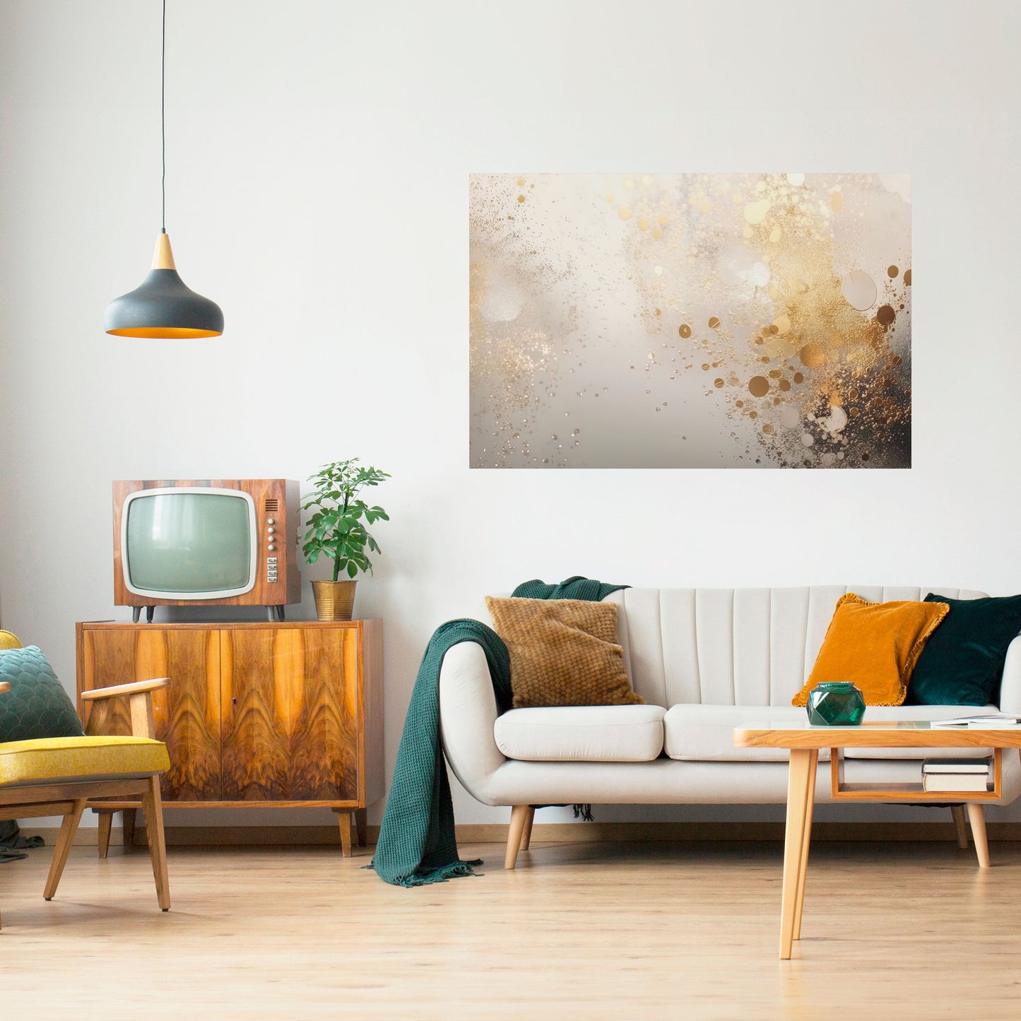 Poster orizzontale staccabile e attaccabile PRECIOUS CADENCE