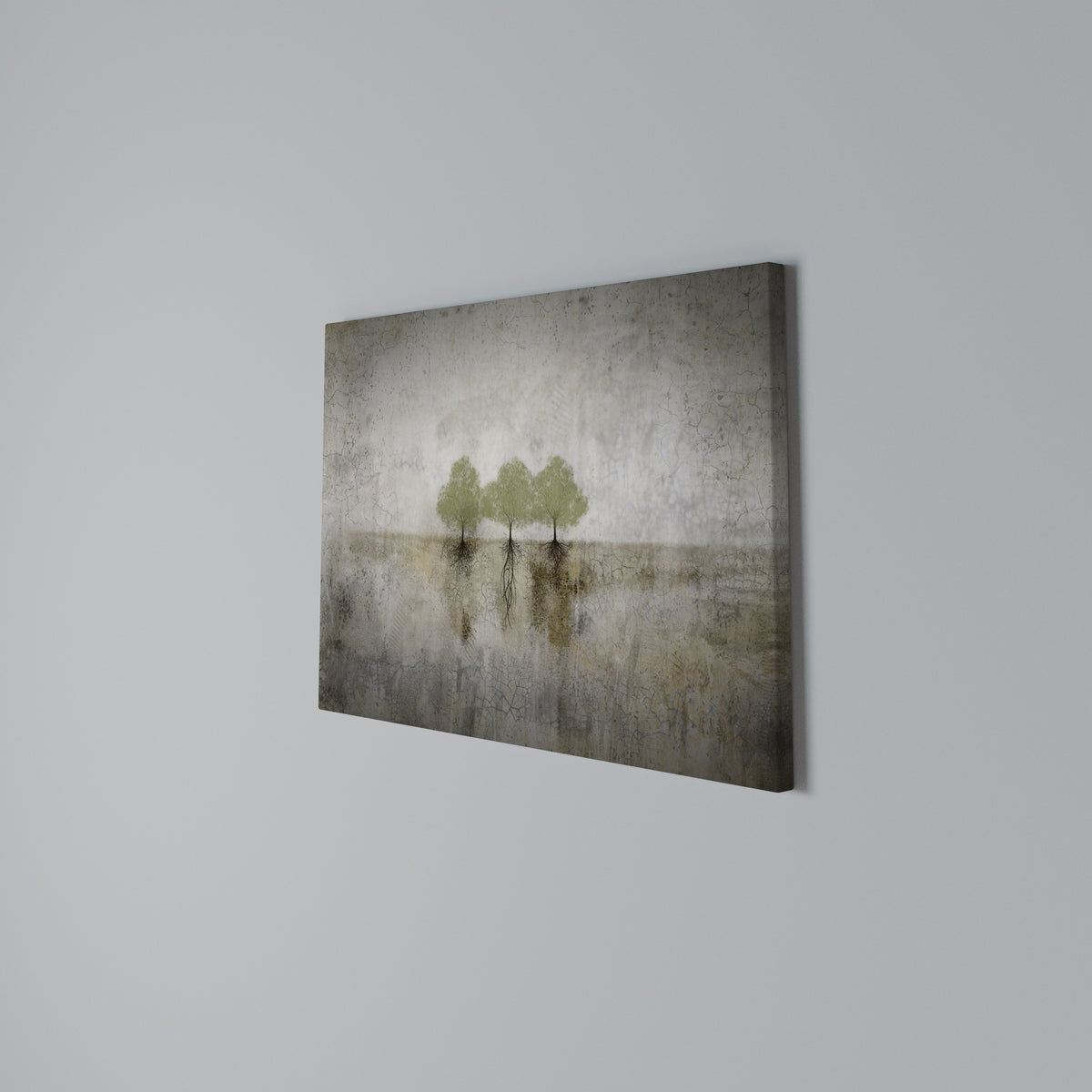 ROOTS OF TIME Stampa su tela orizzontale