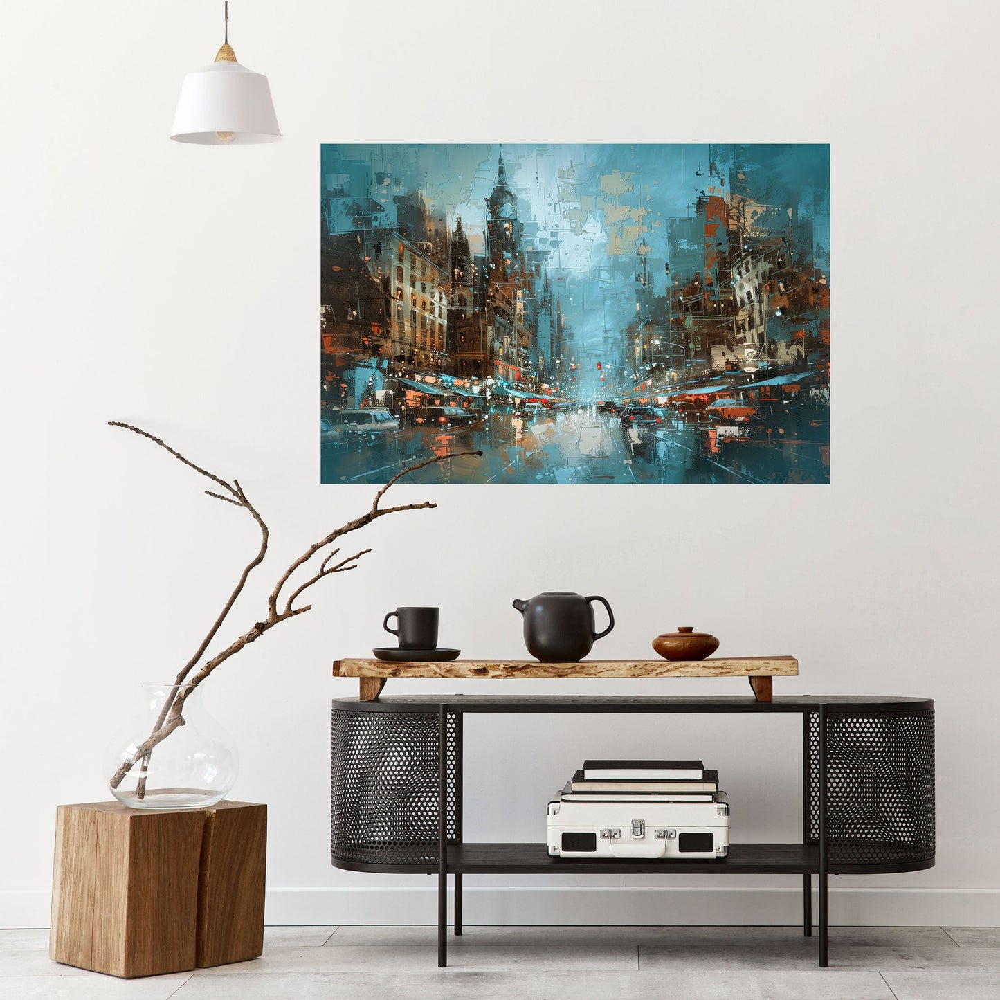 Poster orizzontale staccabile e attaccabile URBAN FEVER