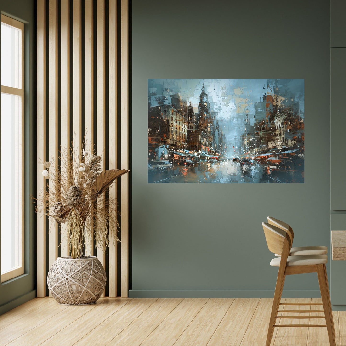 Poster orizzontale staccabile e attaccabile URBAN FEVER